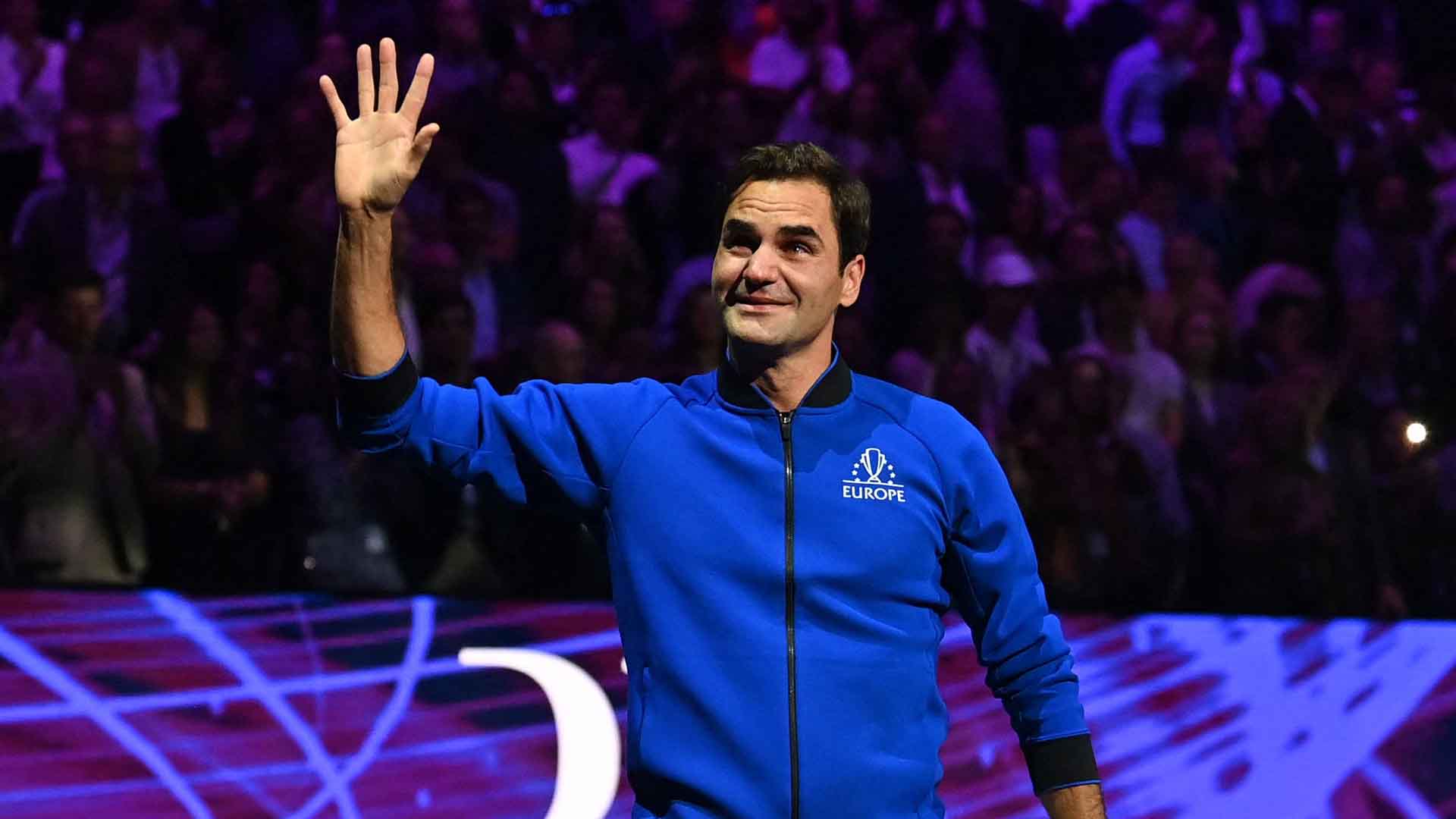 Federer returns to The O2 London, where his career came to an 'emotional' end