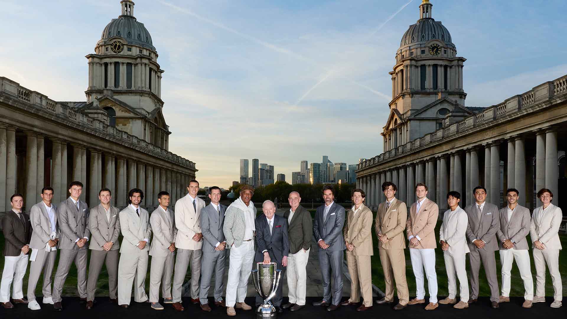 Alcaraz, Zverev & Laver Cup stars unite for iconic London photoshoot