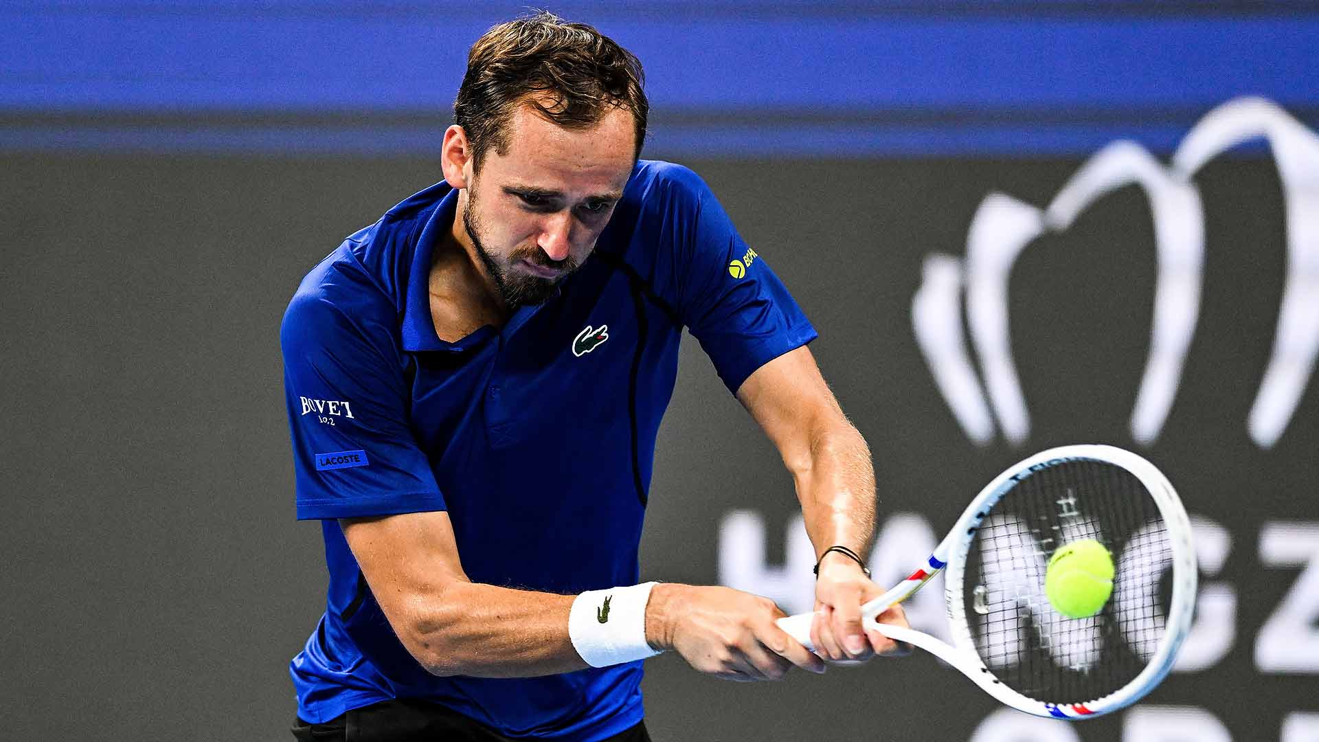 Medvedev wins in Hangzhou: 'My level was pretty good'