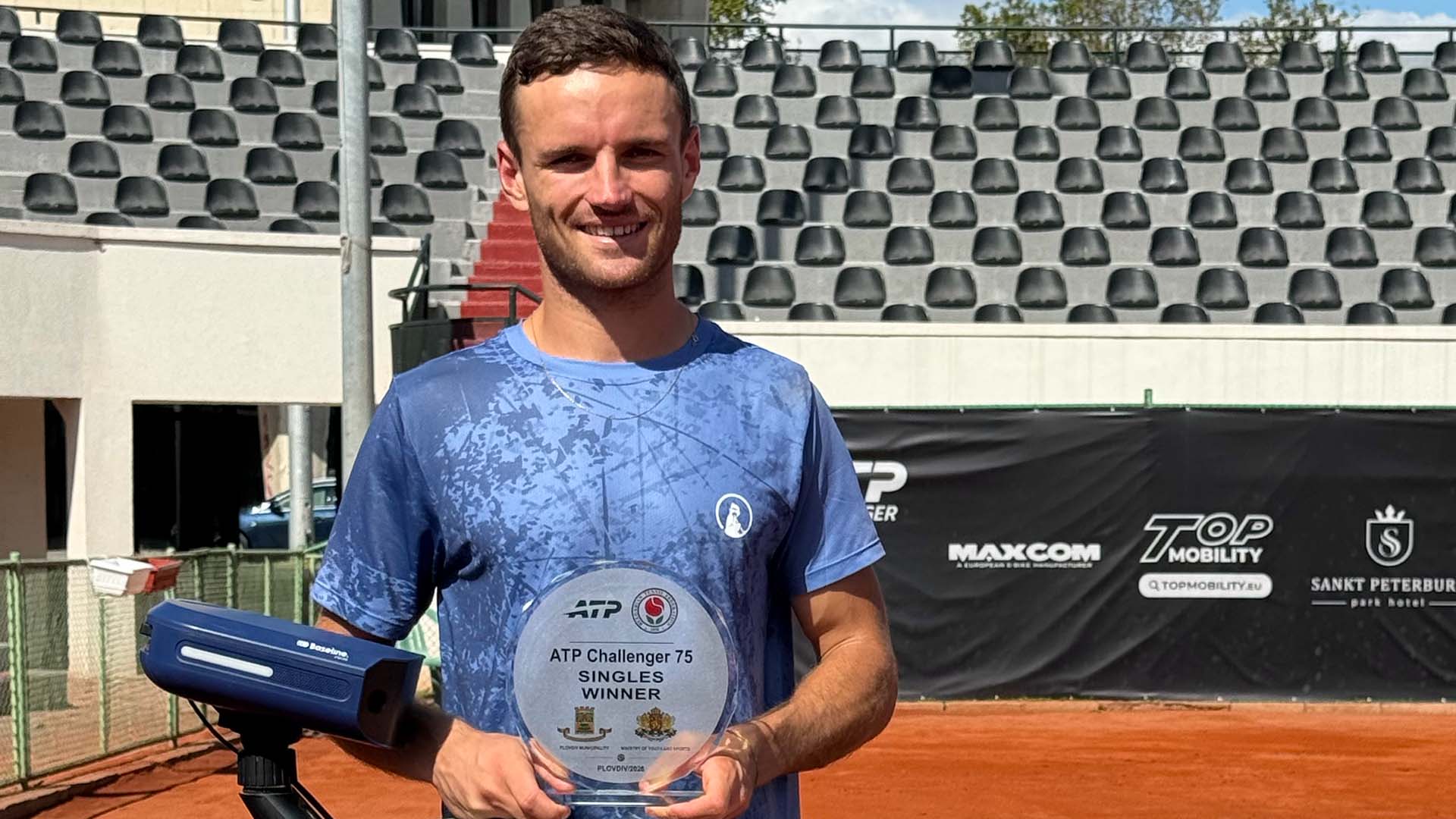 <a href='https://www.atptour.com/en/players/max-alcala-gurri/a0ea/overview'>Max Alcala Gurri</a> claims his fourth Challenger title of the season in Plovdiv, Bulgaria.