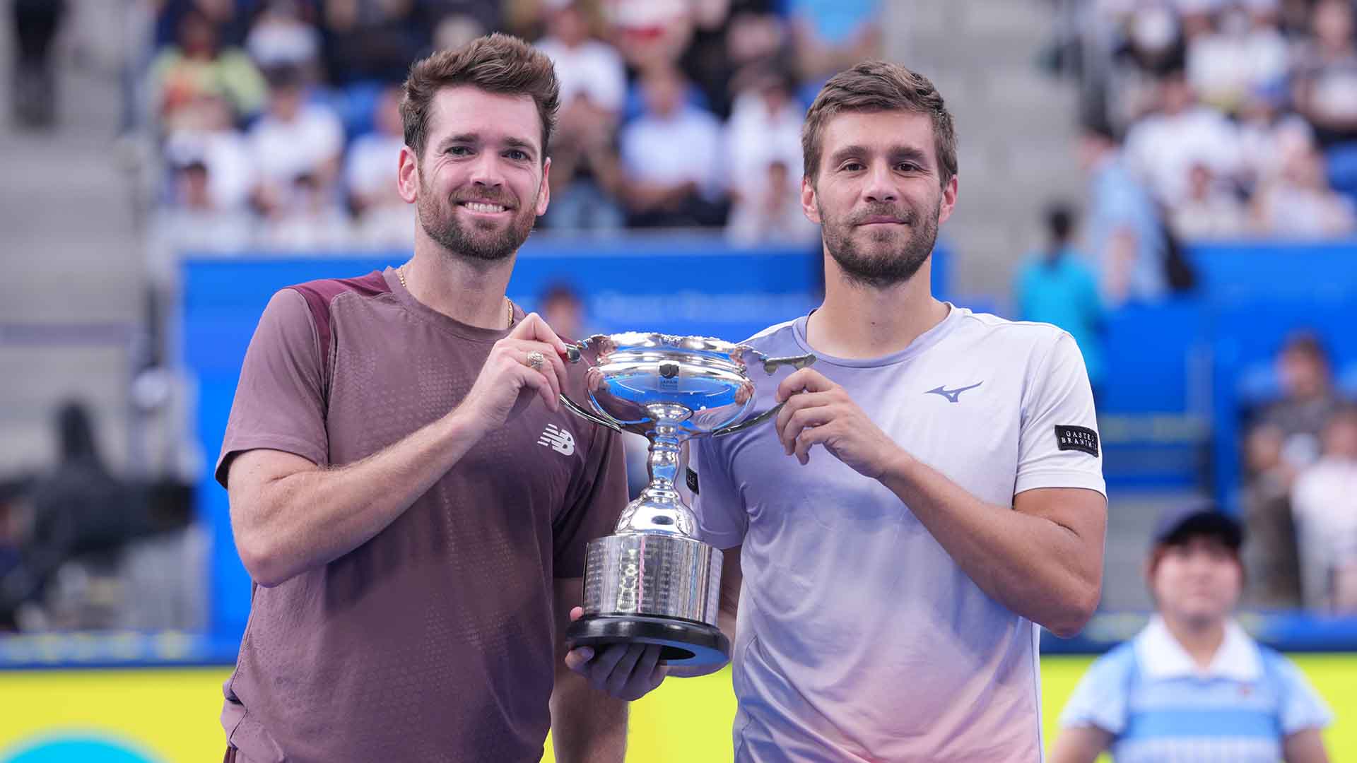 Austin Krajicek and Nikola Mektic are 12th in the PIF ATP Live Doubles Teams Rankings. 