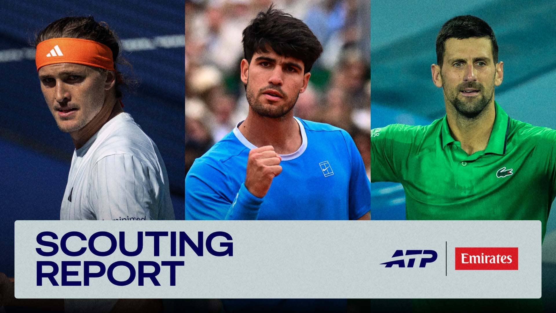 Alexander Zverev, Carlos Alcaraz and Novak Djokovic are all in action at the Rolex Shanghai Masters.