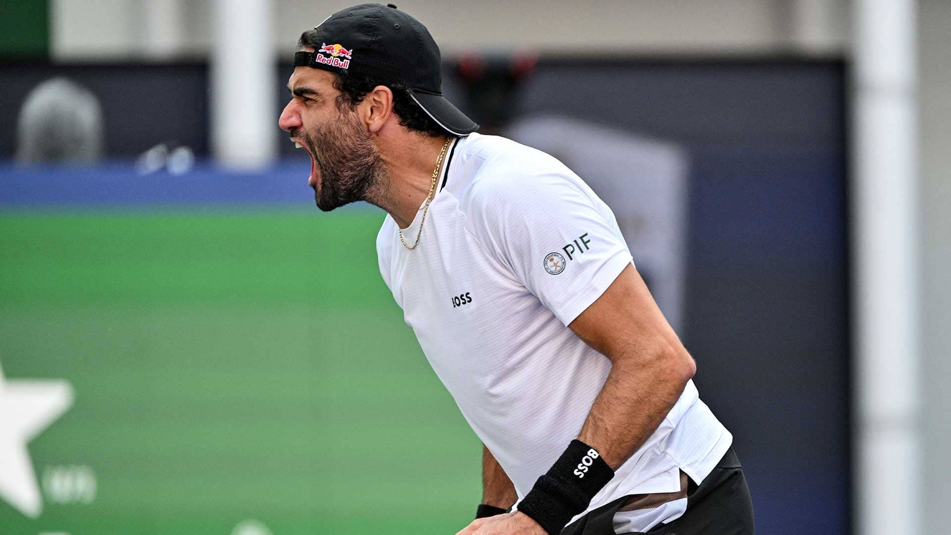 Berrettini, former Shanghai semi-finalist, earns comeback R1 win