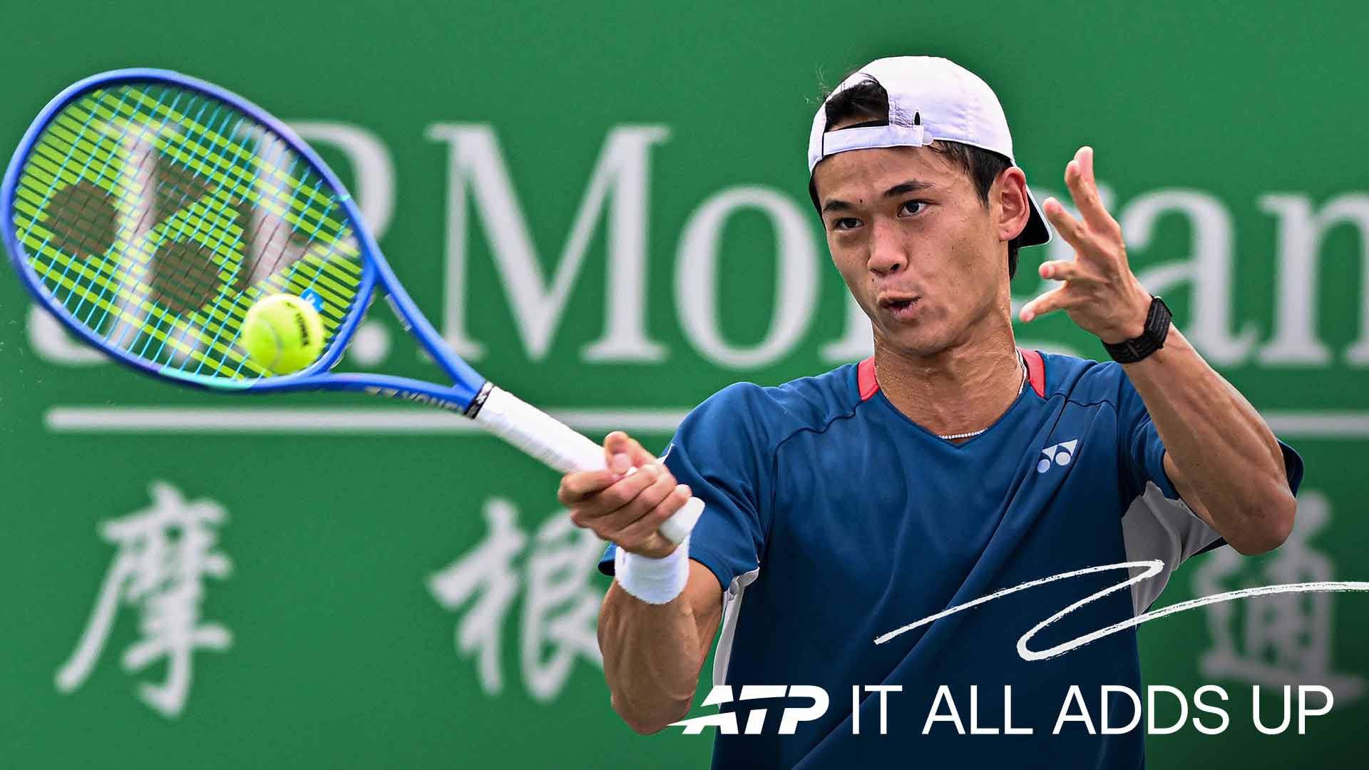 Rei Sakamoto is up to fourth in the PIF ATP Live Race To Reggio Calabria.