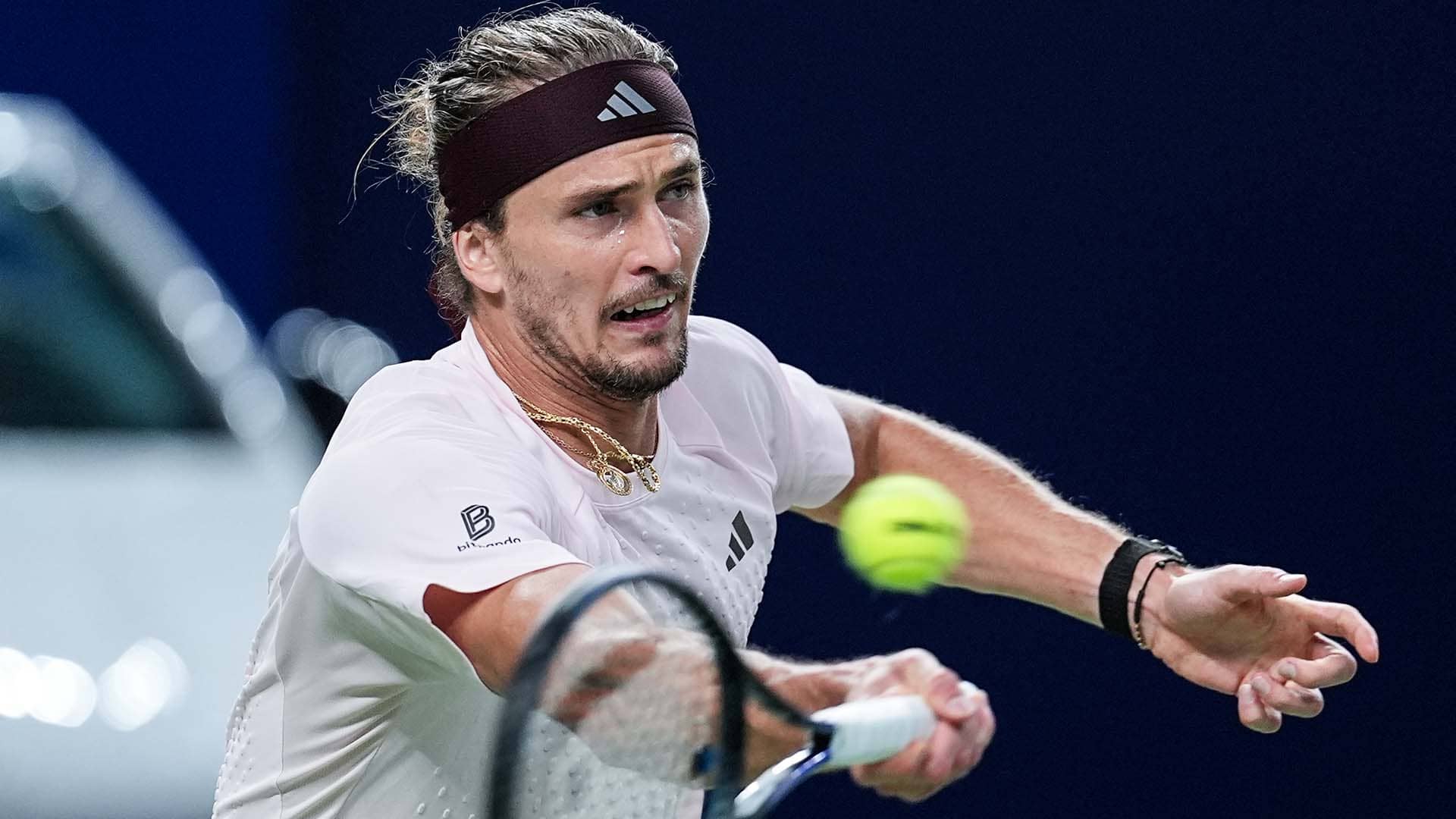 Zverev earns 60th win of 2026 by holding off Halys in Shanghai