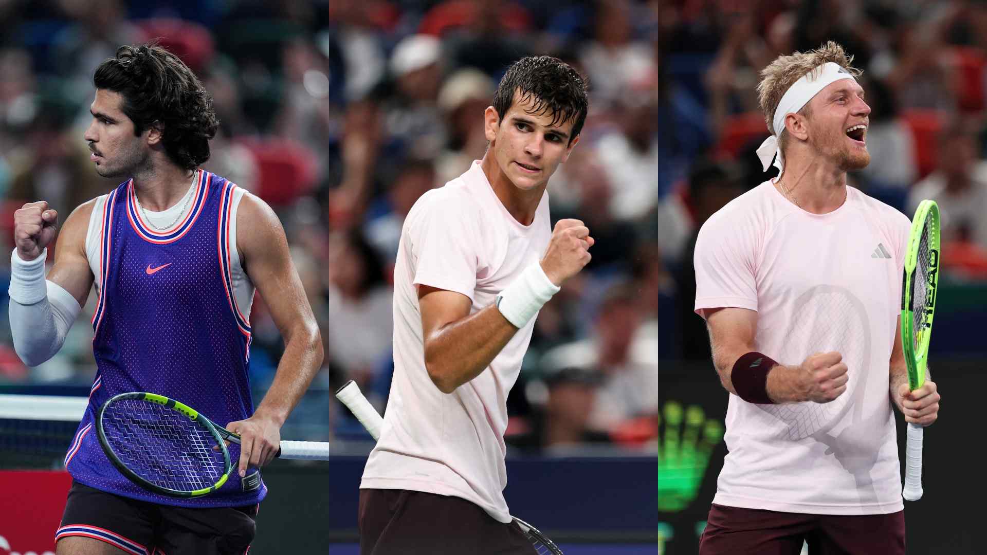 Carlos Alcaraz, Rafael Jódar y Alejandro Davidovich ocupan esta semana el Top 15 del PIF ATP Rankings.