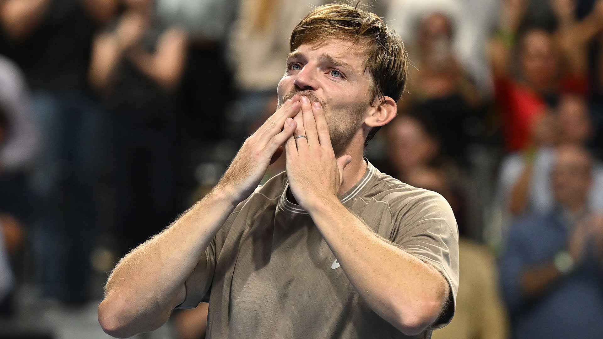 Goffin keeps career alive with escape win in Brussels: 'Tomorrow we do it again'