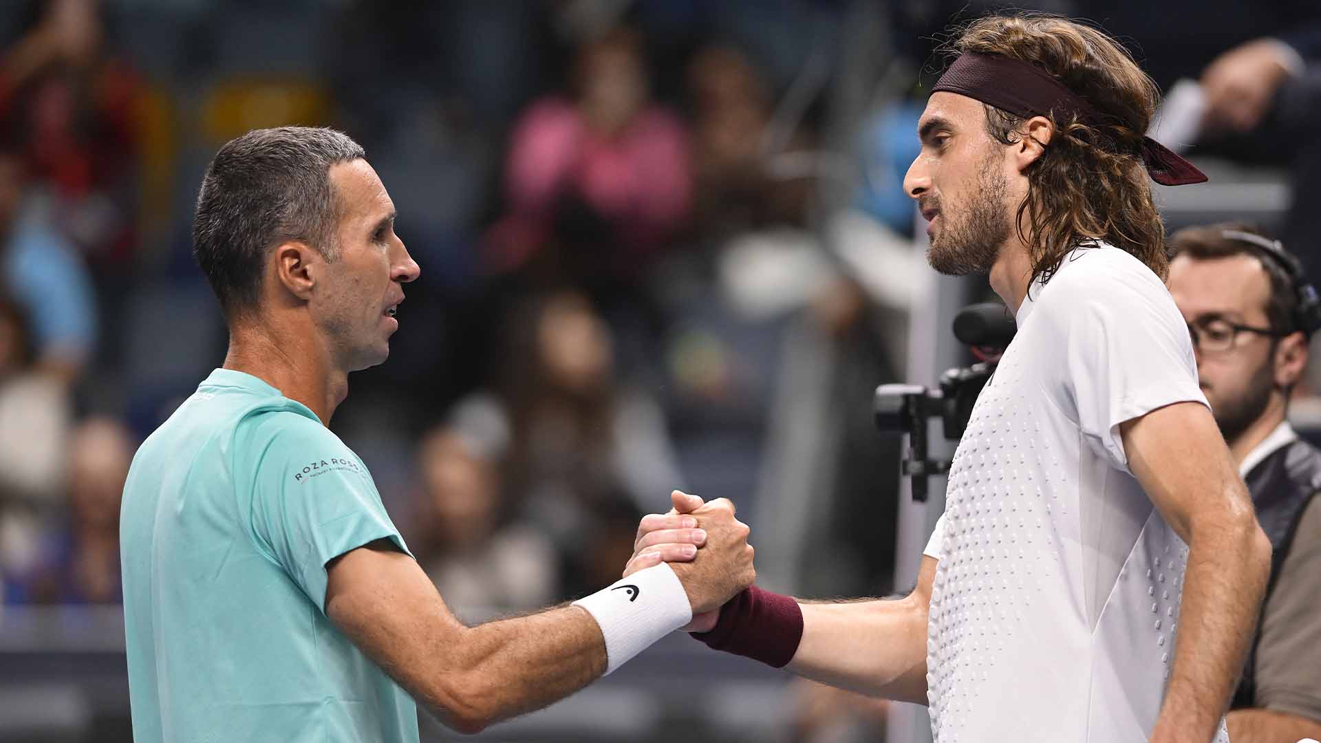Tsitsipas’ touching gesture to Kukushkin after Kazakhstani's final match in Almaty