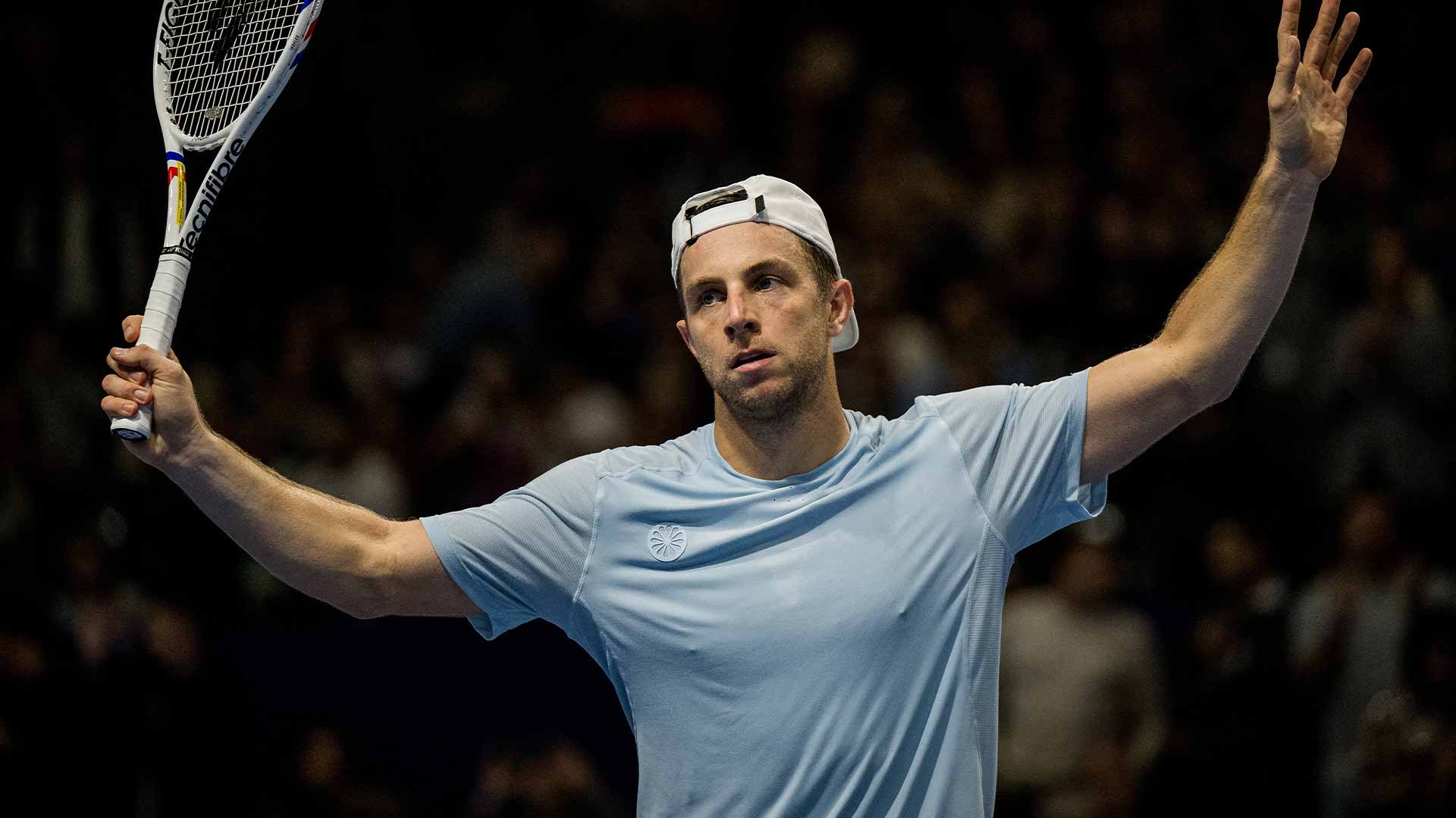 Griekspoor rallies past Struff for Brussels crown