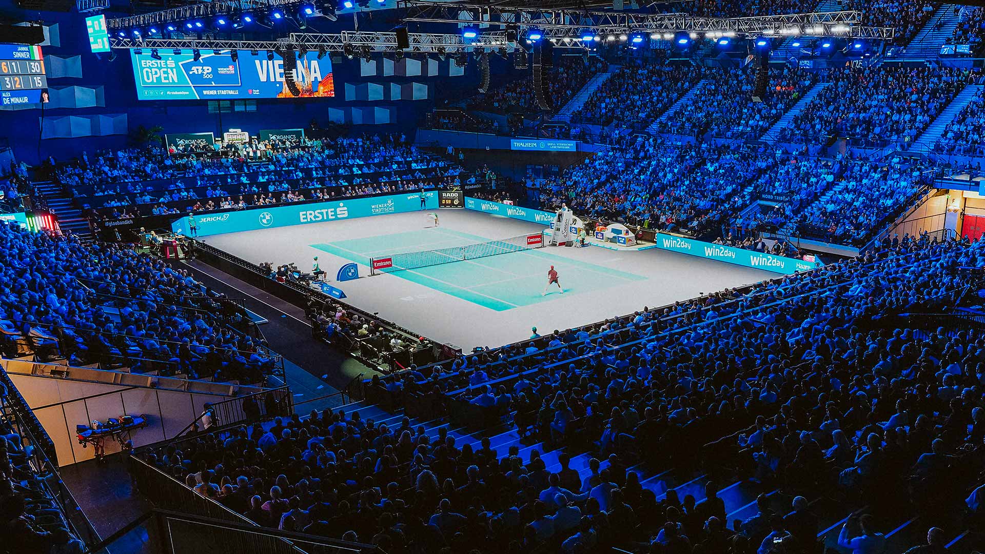 What is the Vienna tennis schedule?