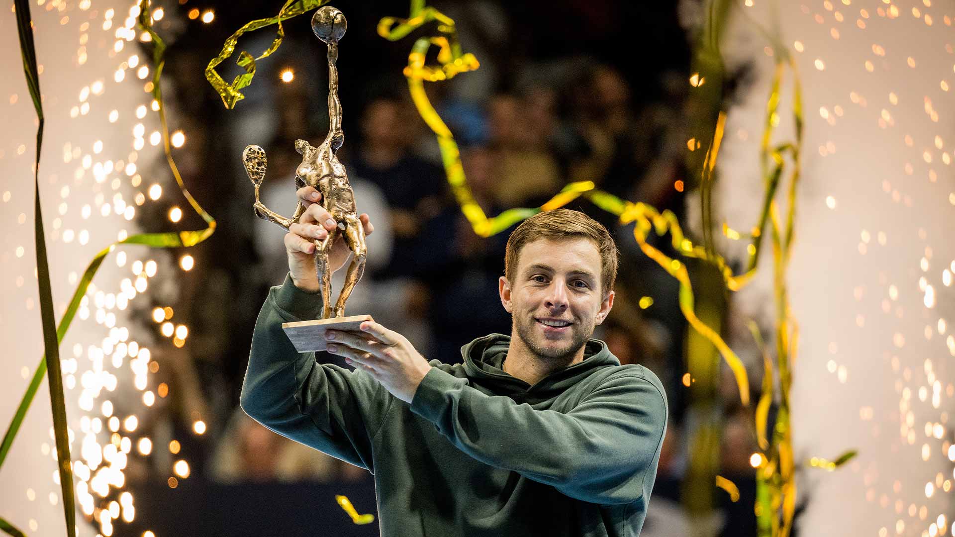 Griekspoor rallies past Struff for Brussels crown