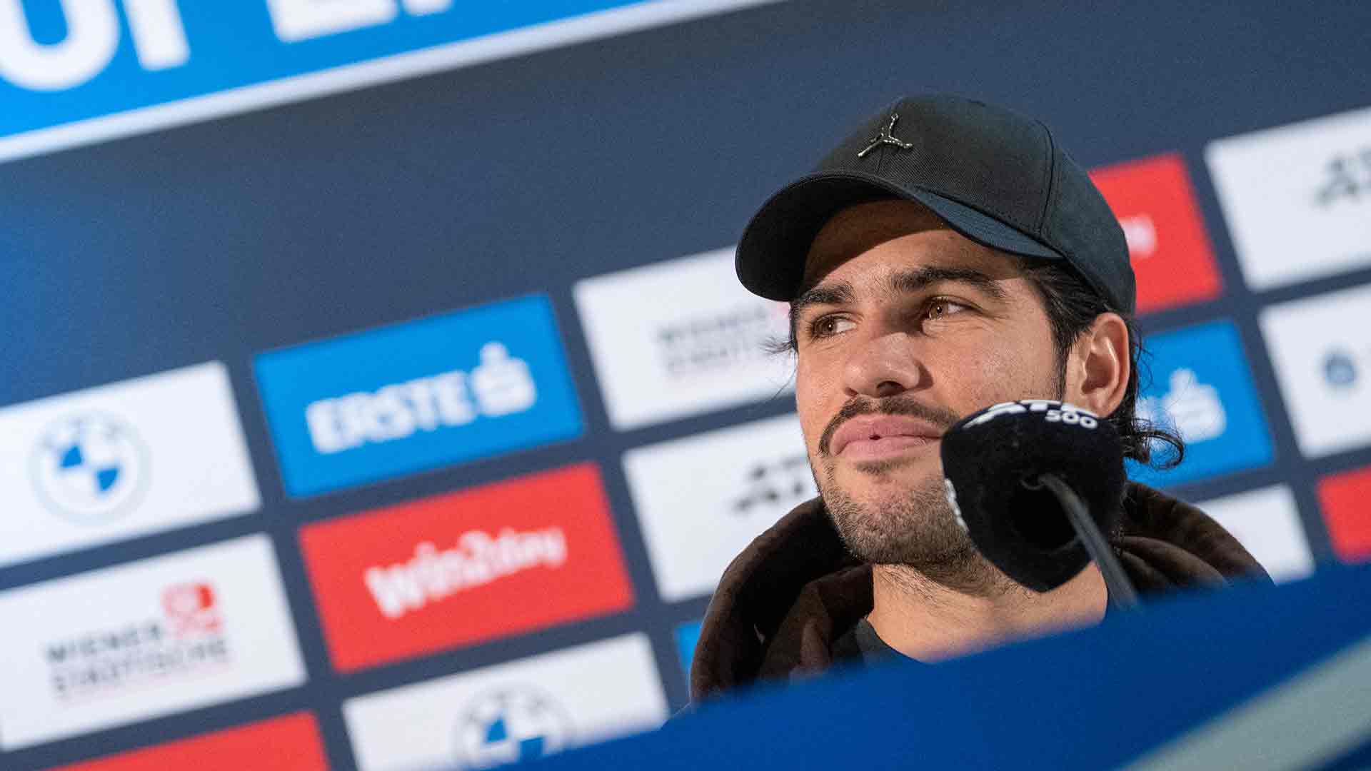 Carlos Alcaraz participa por segunda vez en su carrera en el Erste Bank Open de Viena.