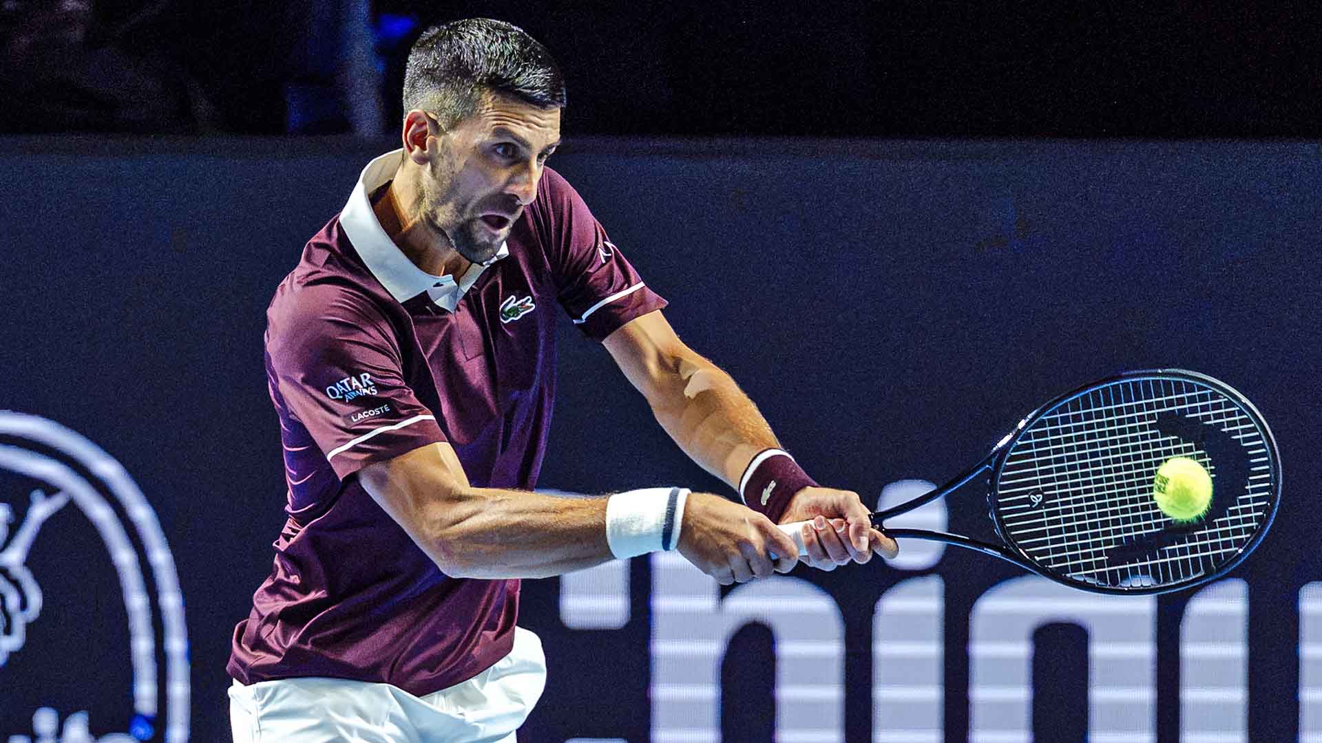 Djokovic shifts into lockdown mode in Basel, keeps Turin push on track