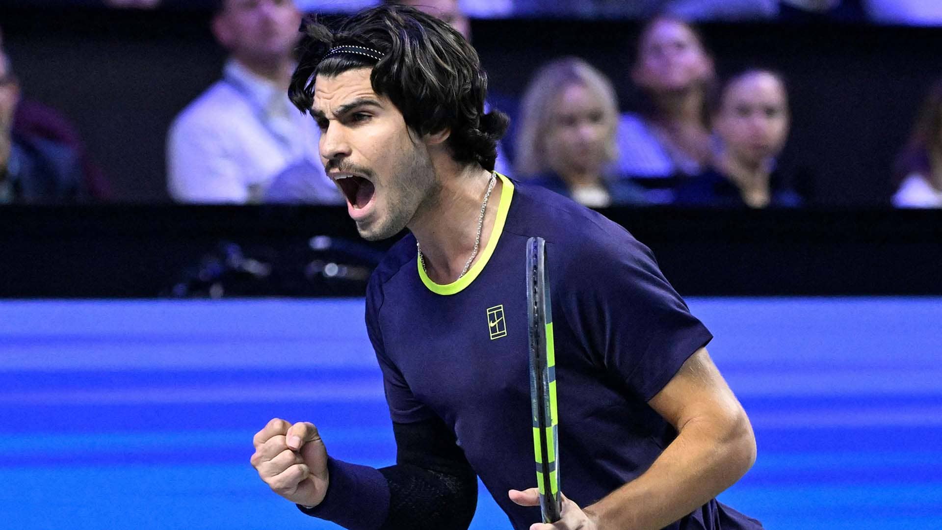 Alcaraz repels Basilashvili’s 4 set points in Vienna, books QF spot