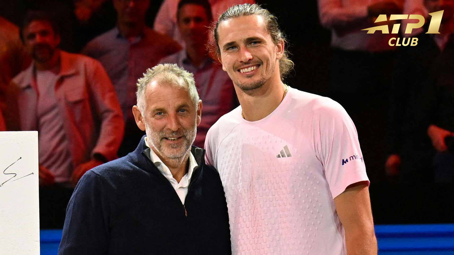 Muster welcomes Zverev to ATP No. 1 Club in Vienna