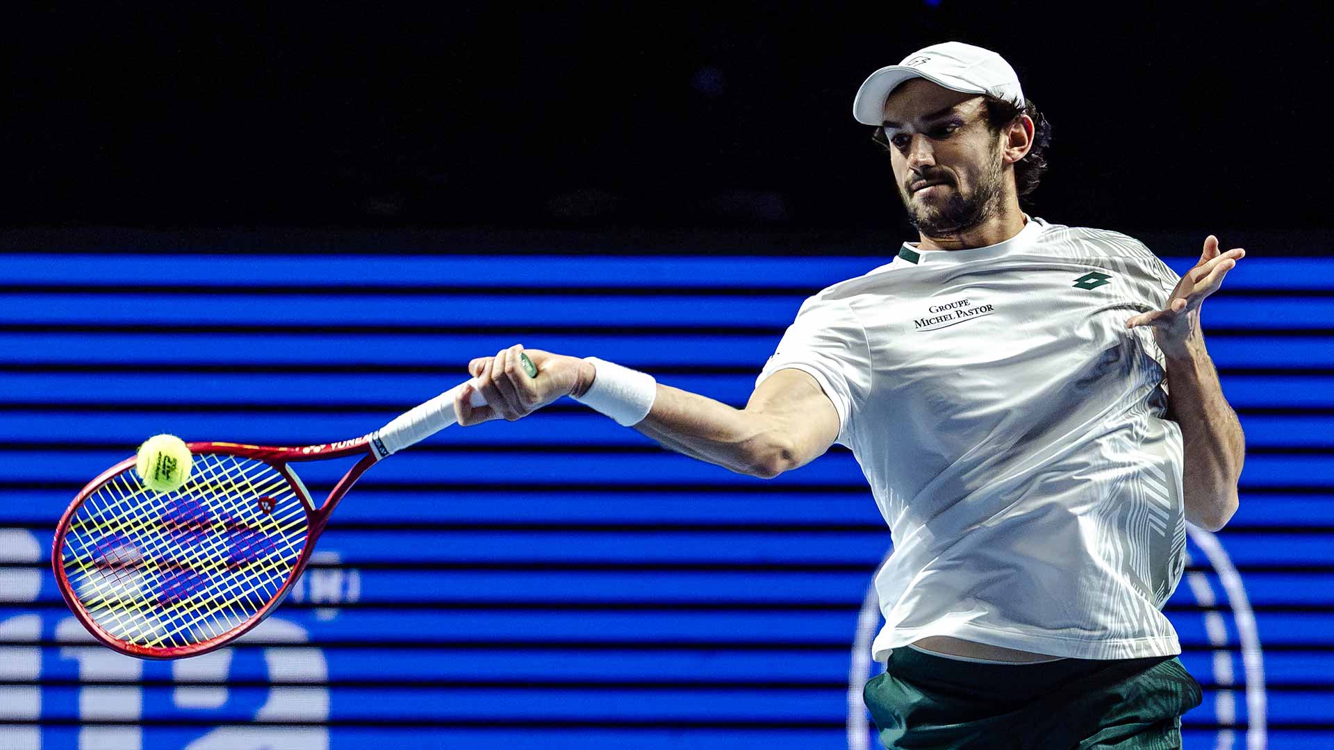 Vacherot upsets Fritz to reach Basel final, make Monegasque history