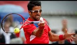 Janko Tipsarevic falls to Kyle Edmund in straight sets.