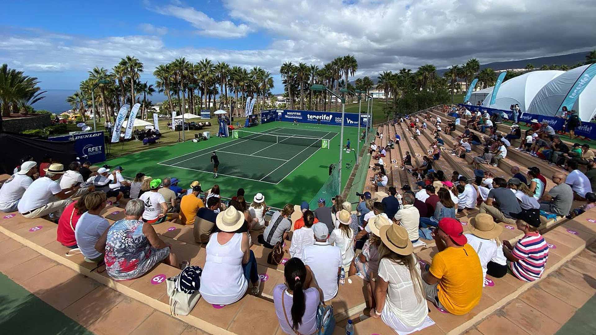 Abama Tennis Academy, host site of the Tenerife Challenger.
