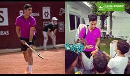 Thanasi Kokkinakis returns to competitive action in the doubles at the ATP Challenger Tour event in Bordeaux, France.