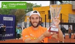 Stefano Travaglia lifts his first ATP Challenger Tour title in Ostrava.