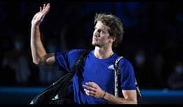 Alexander Zverev suffered a narrow defeat to Daniil Medvedev at the 2021 Nitto ATP Finals in Turin.