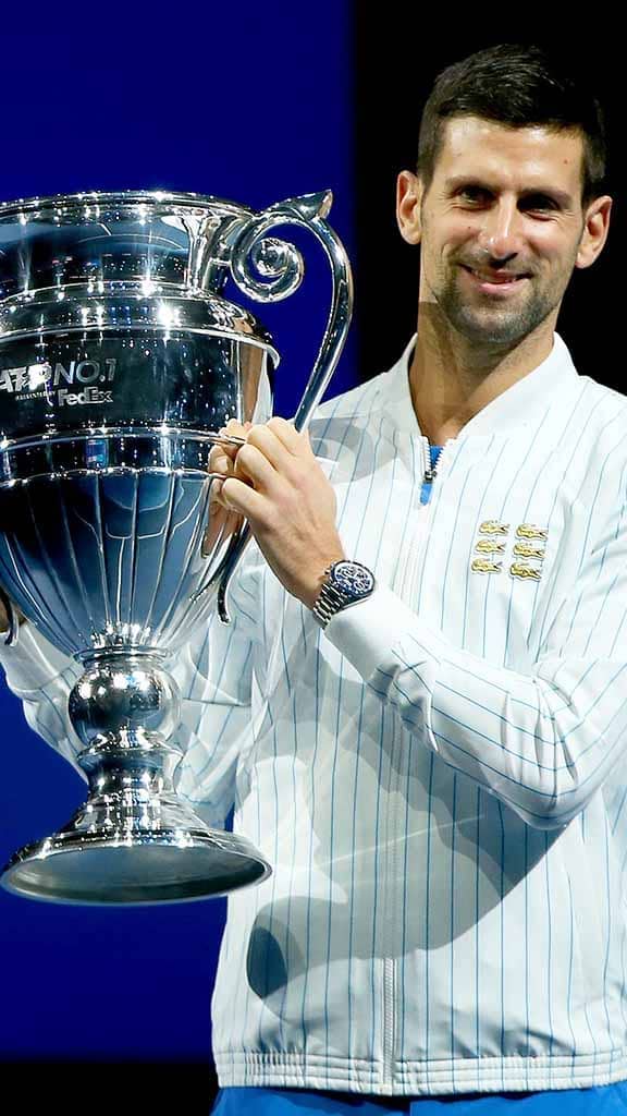 An extraordinary talent Novak Djokovic with brilliance, consistency and the ability to rise above both minor and major injuries.