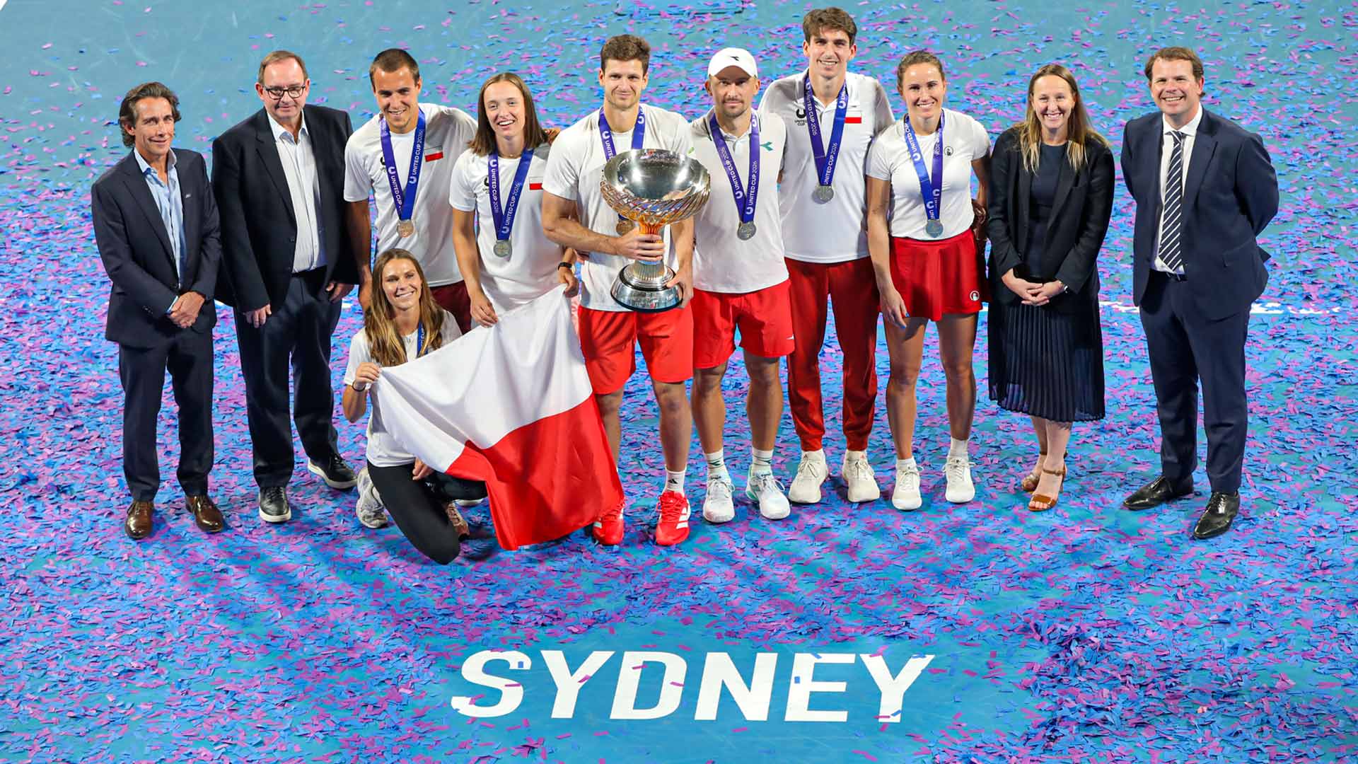 Poland erases United Cup heartbreak with first title in Sydney