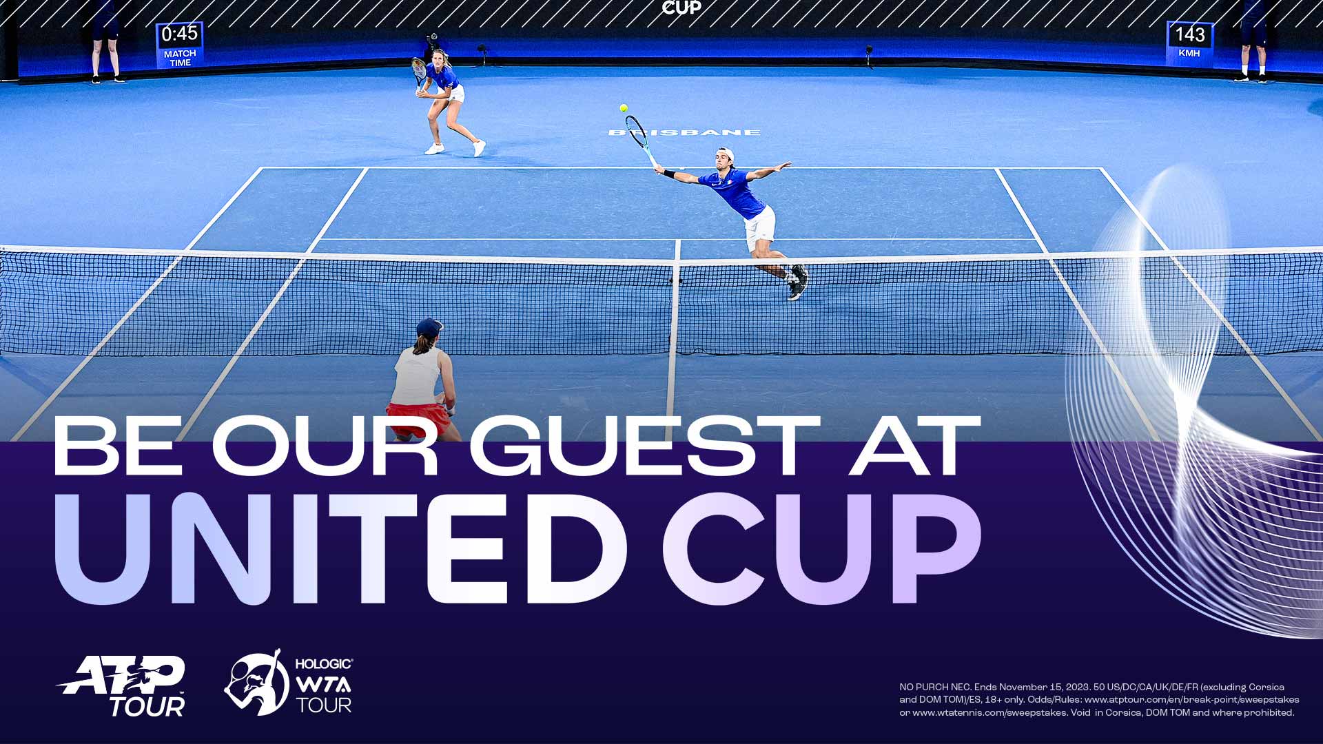 🎾 United Cup Sweepstakes Be Our Guest In Sydney ATP Tour Tennis
