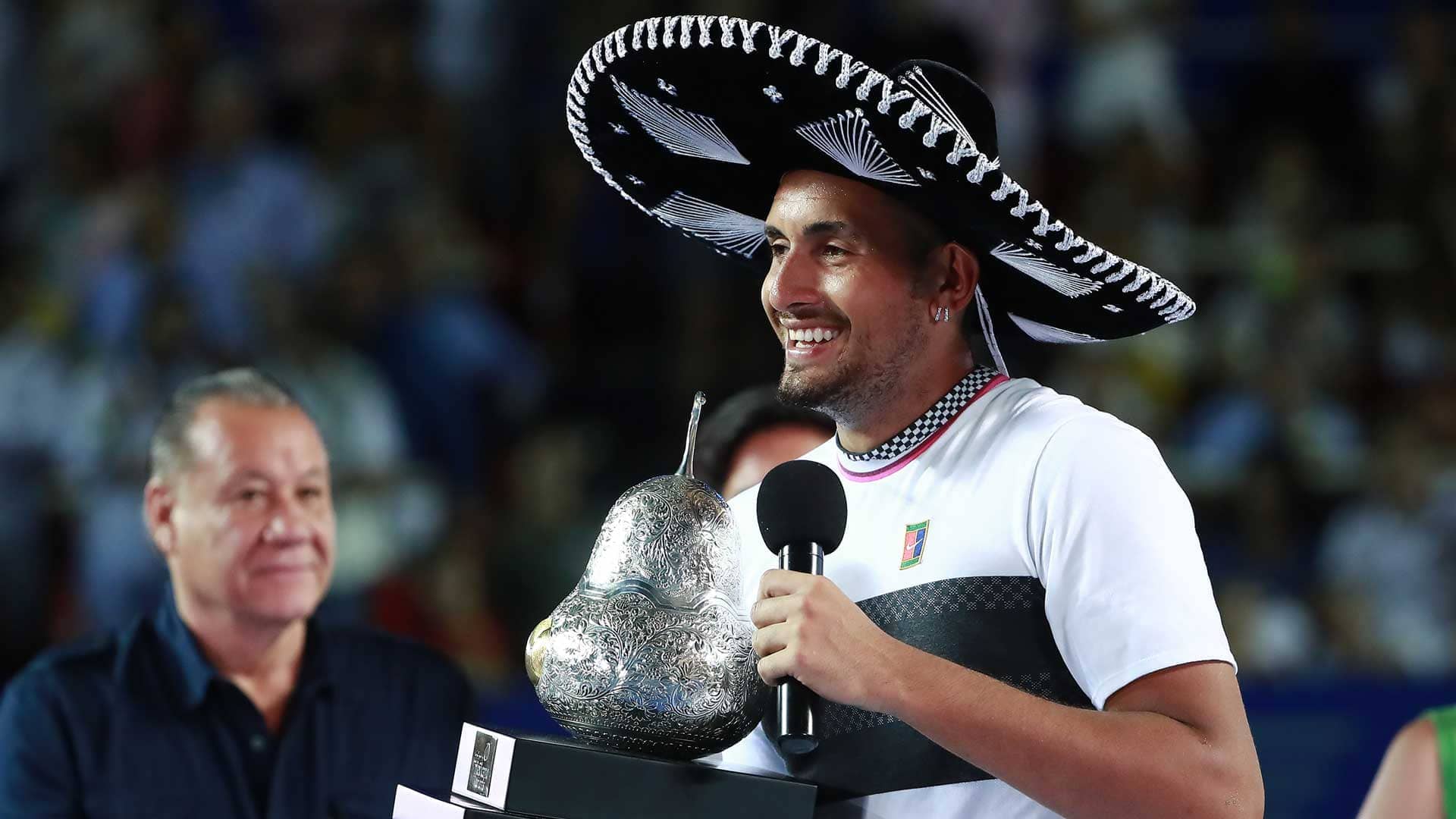 Résultat de recherche d'images pour "kyrgios acapulco 2019"