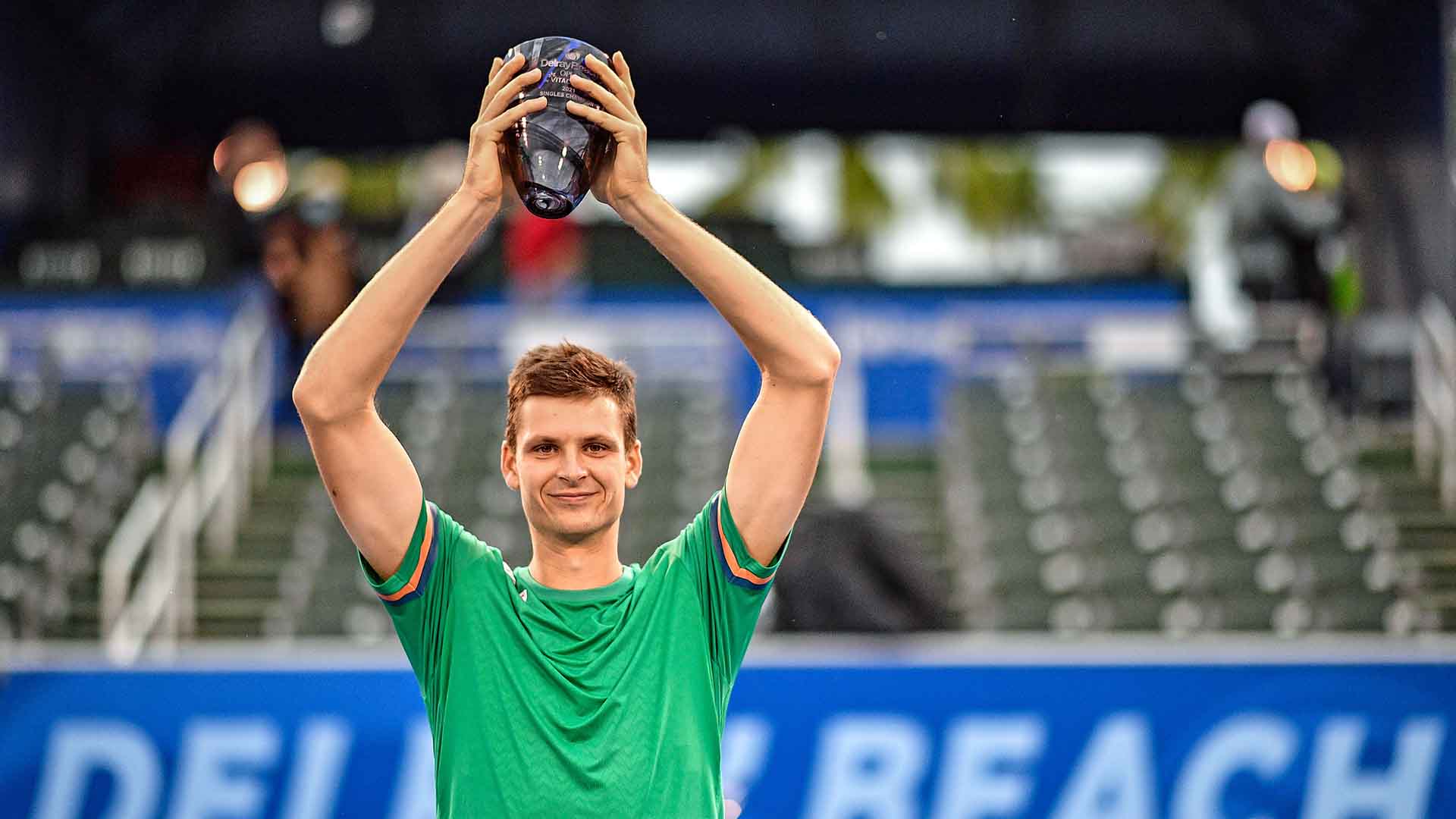 Hubert Hurkacz Fends Off Sebastian Korda To Take Delray Beach Title ATP Tour Tennis