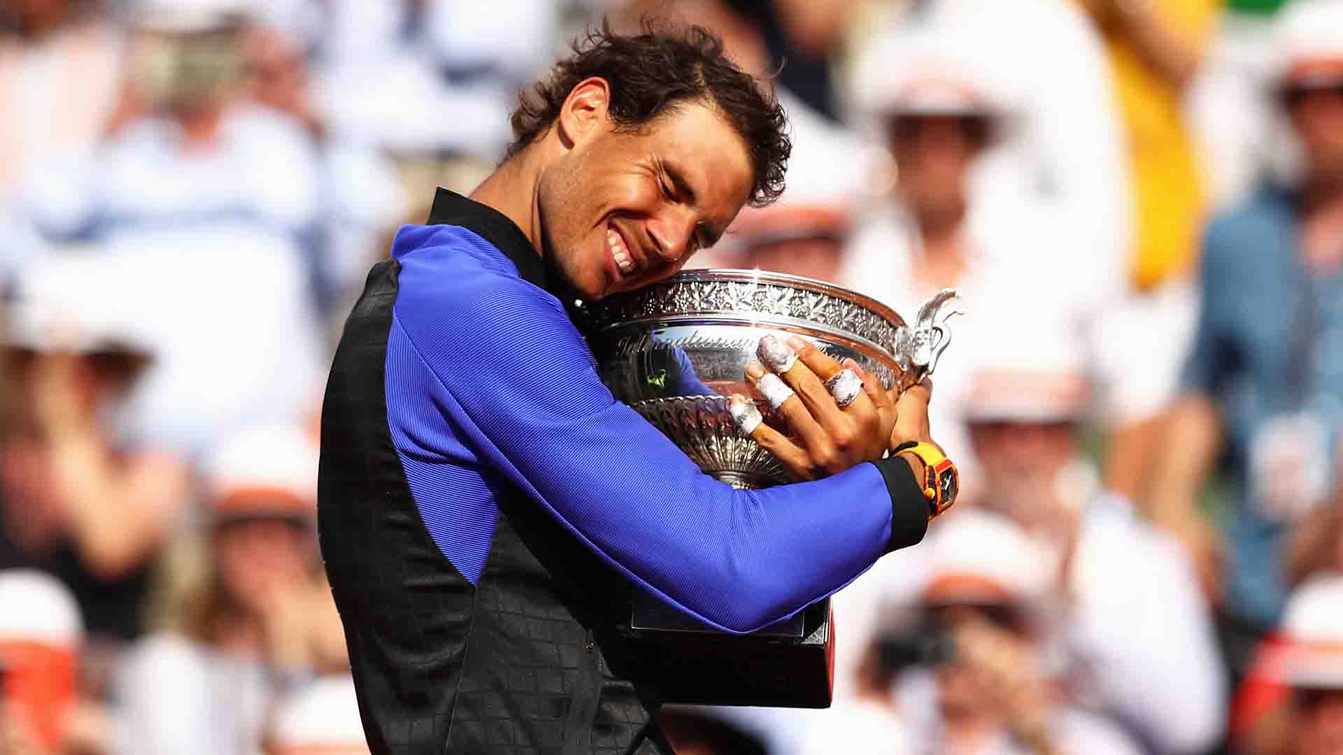 Rafael Nadal races past Stan Wawrinka 6-2, 6-3, 6-1 to collect his 10th Roland Garros crown and end a three-year Grand Slam title drought.