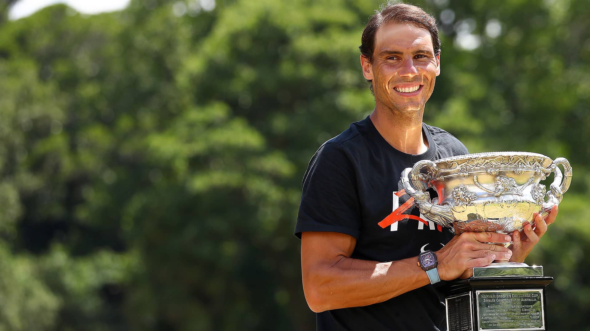 Rafael Nadal at 2022 Australian Open