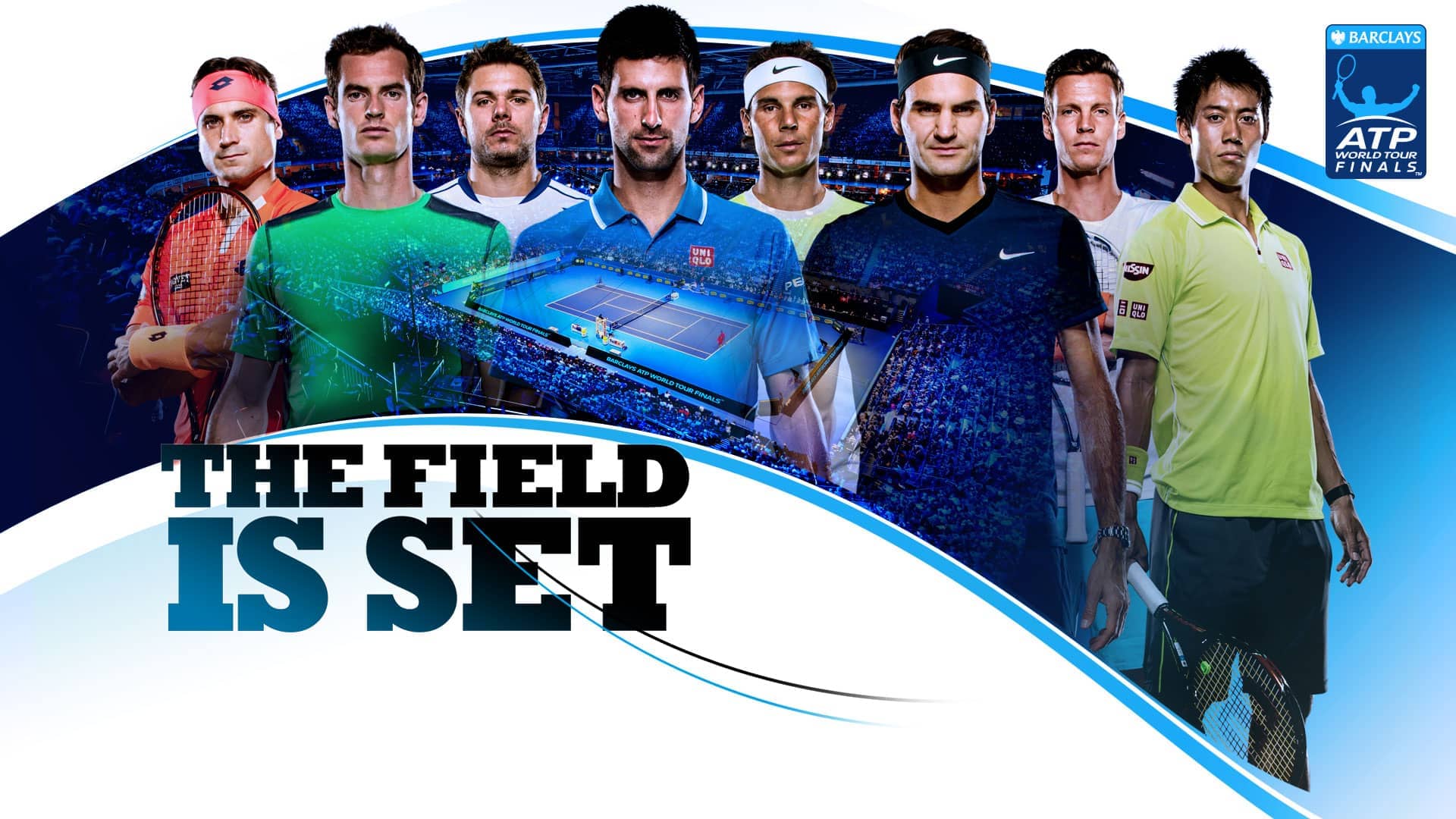 Ferrer Nishikori Complete Barclays Atp World Tour Finals Field Atp Tour Tennis Ferrer Nishikori Complete Barclays Atp World Tour Finals Field Atp Tour Tennis