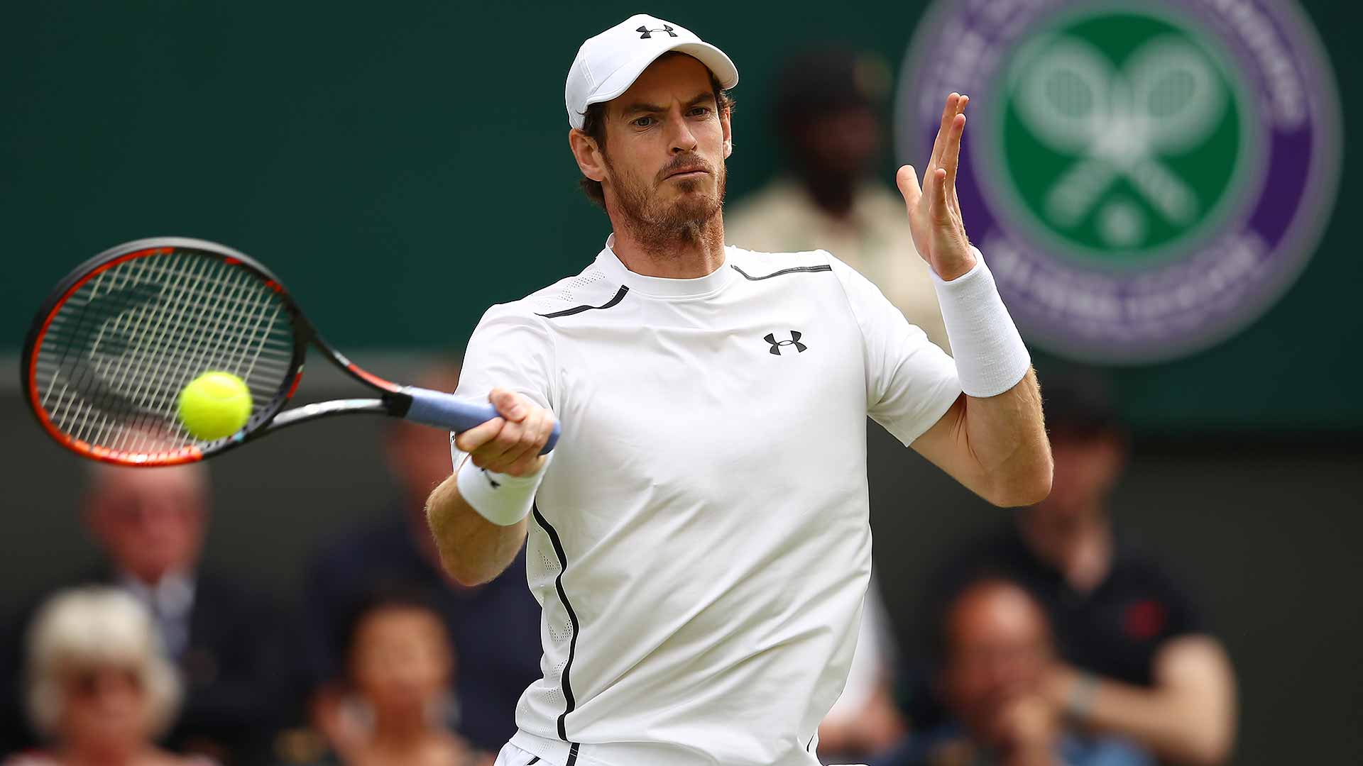 Murray All Business In Wimbledon Opener ATP Tour Tennis