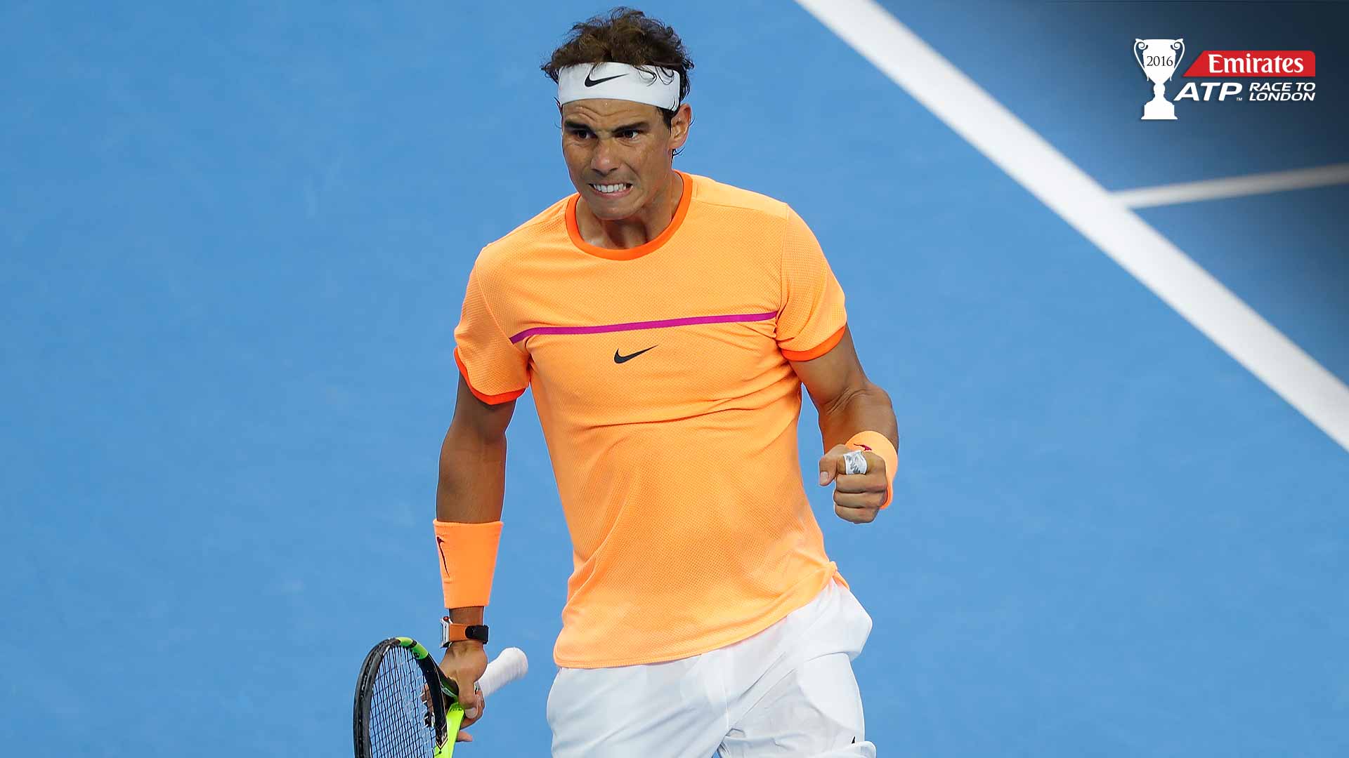 nadal orange shirt