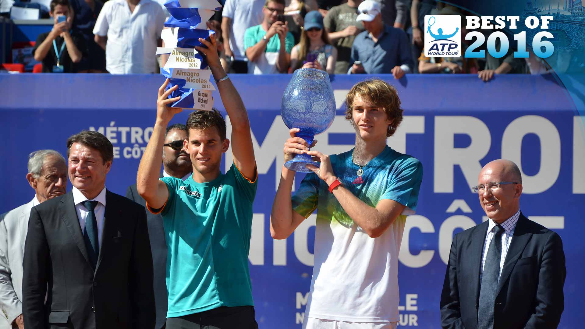 Rivalries Of 2016 Dominic Thiem Vs Alexander Zverev Atp Tour Tennis