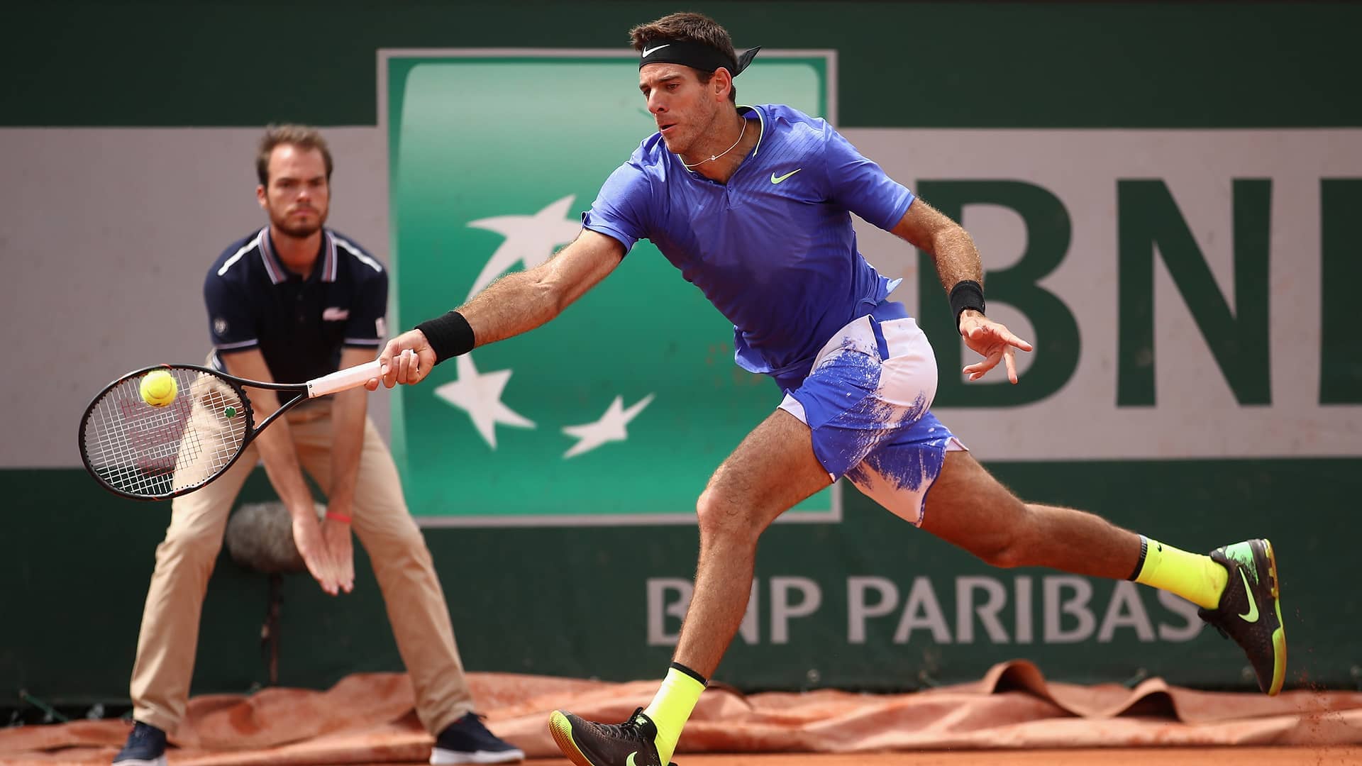 Delpo Makes Winning Roland Garros Return Atp Tour Tennis