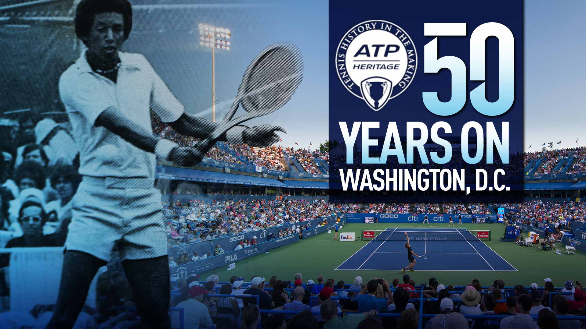 Taking Tennis Outside The Country Club 50 Years Of Tennis In Washington D C Atp Tour Tennis