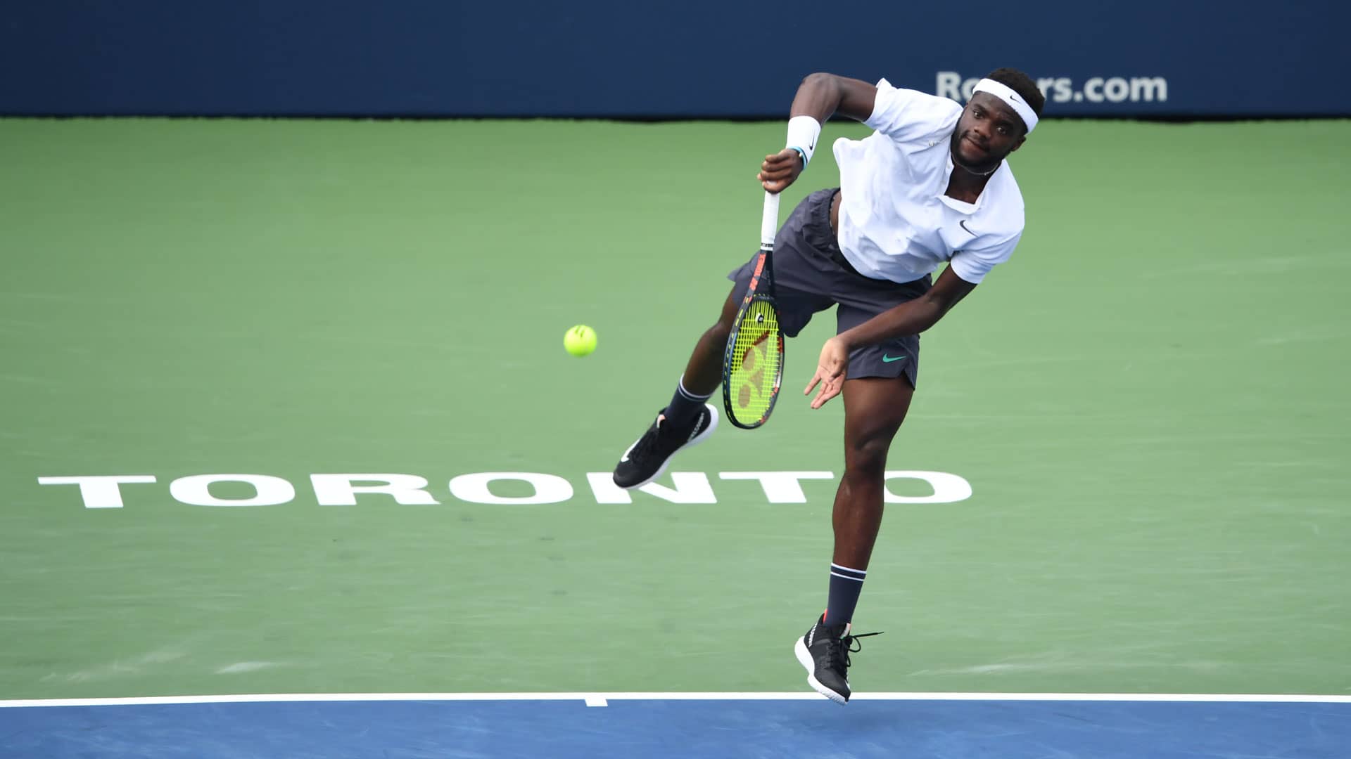 Nextgenatp Tiafoe Takes Down Raonic In Toronto Atp Tour Tennis