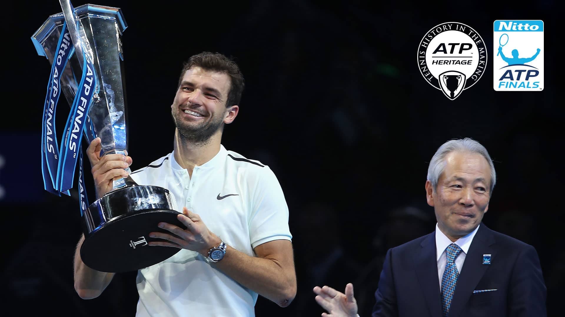 2017 Flashback Dimitrov Completes Dream Run In London Atp Tour Tennis