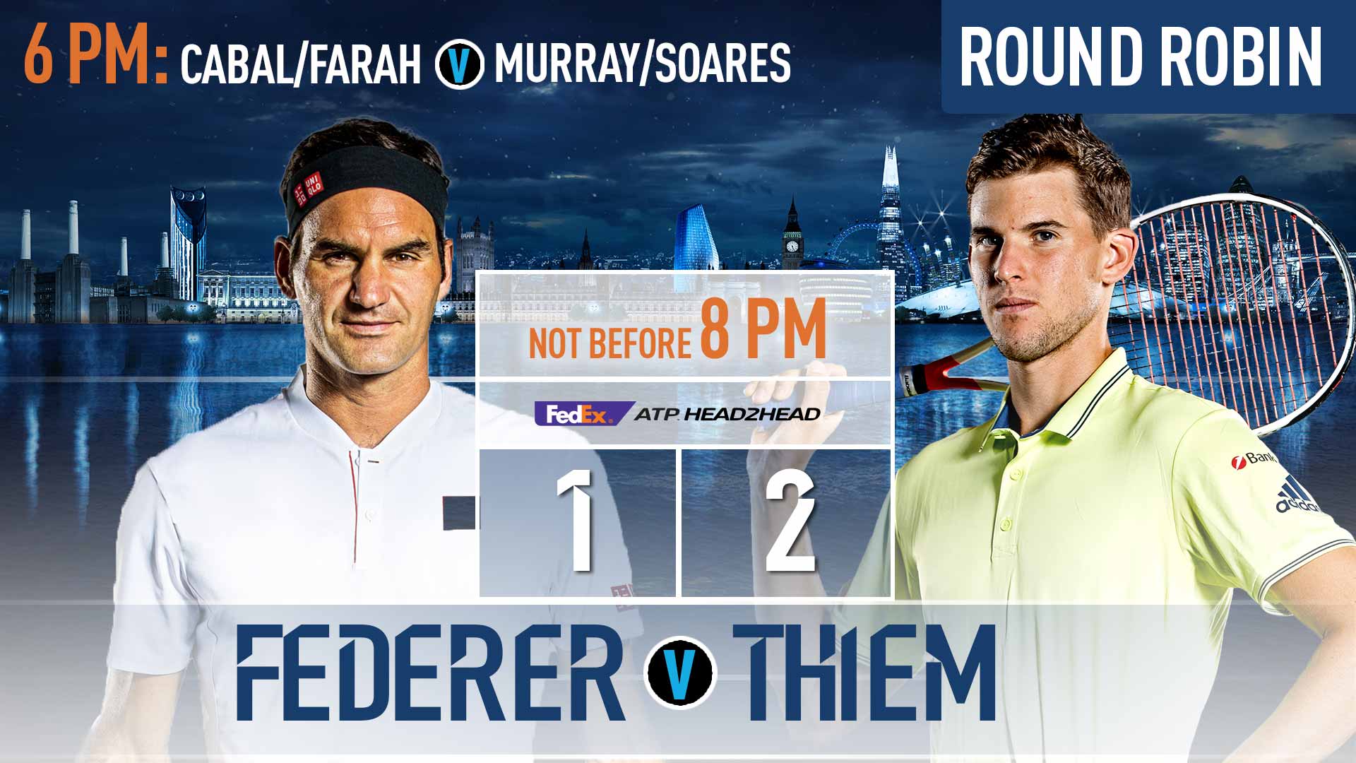 Day 3 Preview Can Roger Bounce Back Against Thiem Atp Tour Tennis