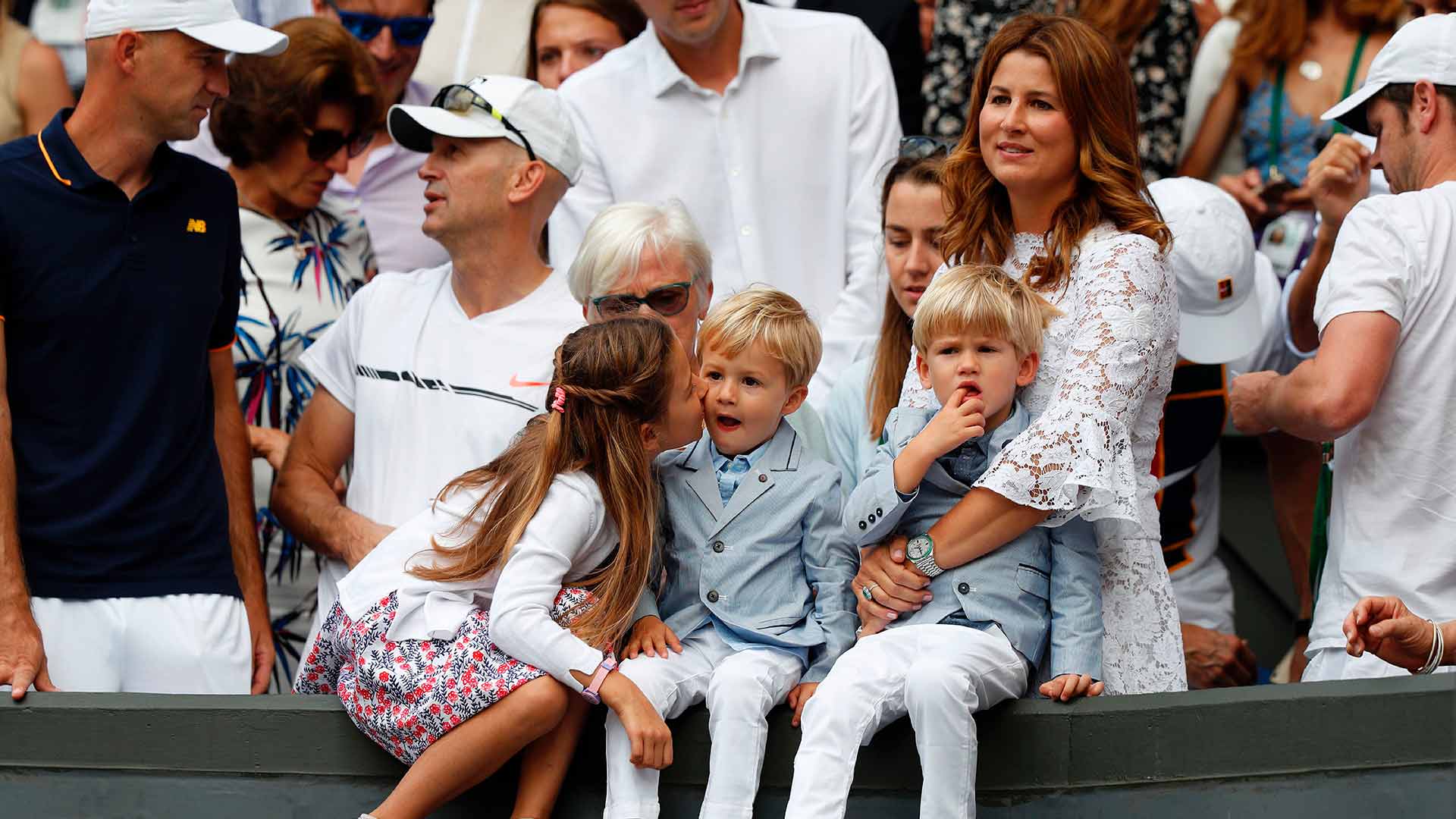Roger That Federer S Kids Are Playing Tennis Atp Tour Tennis
