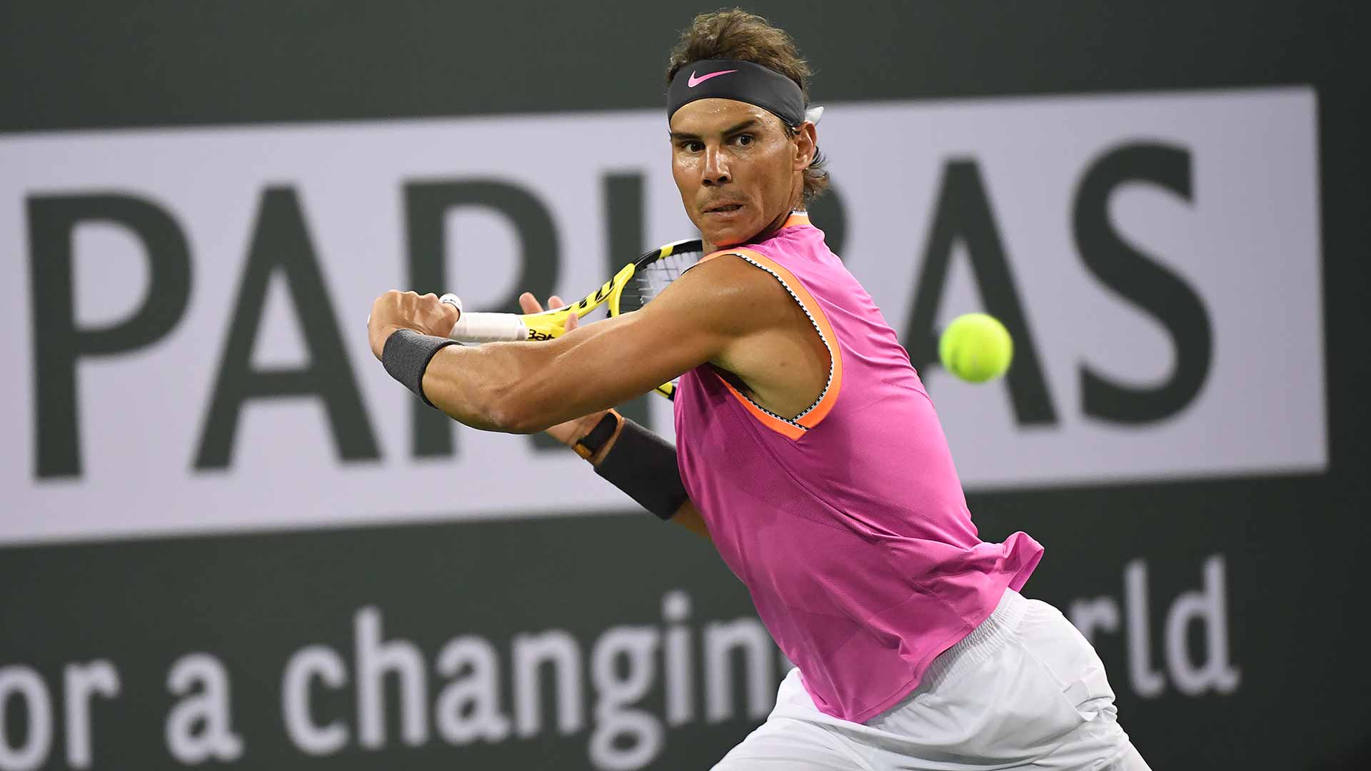 Highlights Nadal Federer Cruise Into Indian Wells 2019 Quarter Finals Youtube