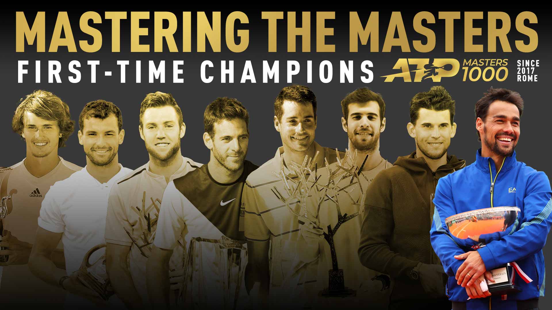 Fabio Fognini First-Time Masters 1000 Champion In Monte-Carlo | ATP Tour Tennis