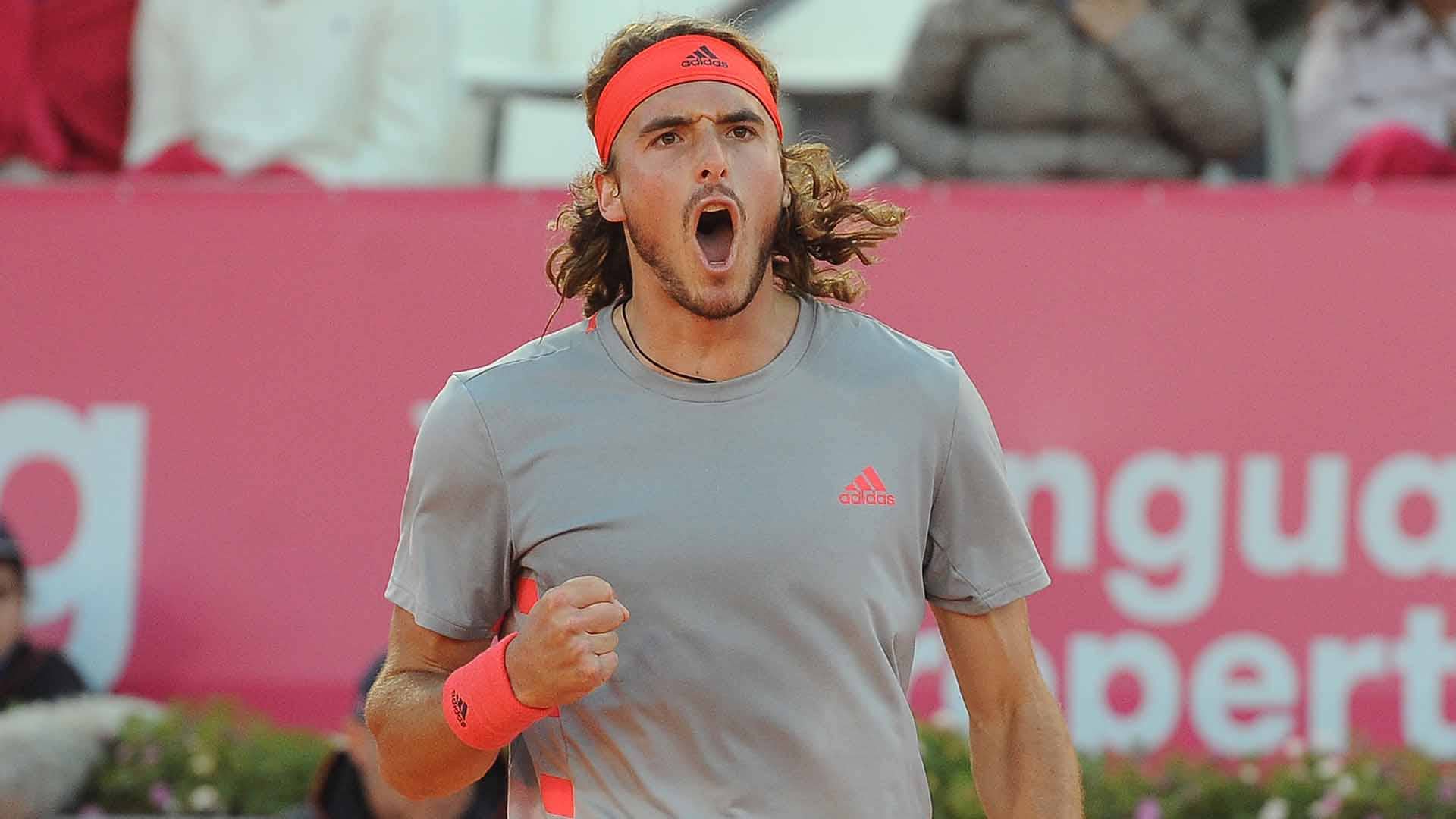 Tsitsipas Reaches Milestone In Estoril Atp Tour Tennis Millennium estoril open will be served by akt. estoril atp tour