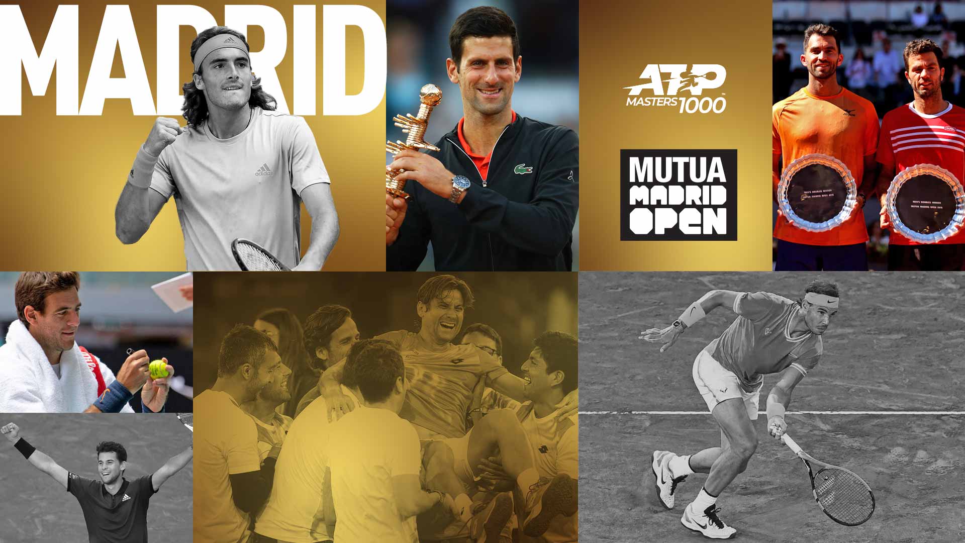 A Look Back At The 2019 Mutua Madrid Open Atp Tour Tennis
