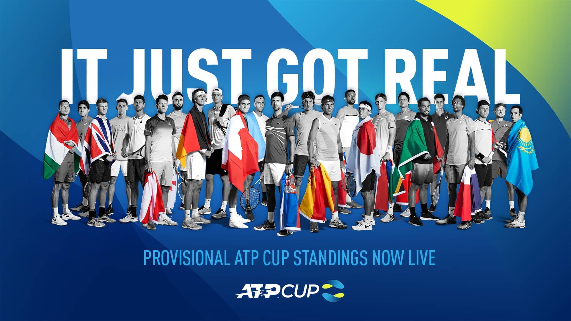 ATP Cup Standings Reveal Countries Leading Charge Towards Australia In 2019 ATP Tour Tennis
