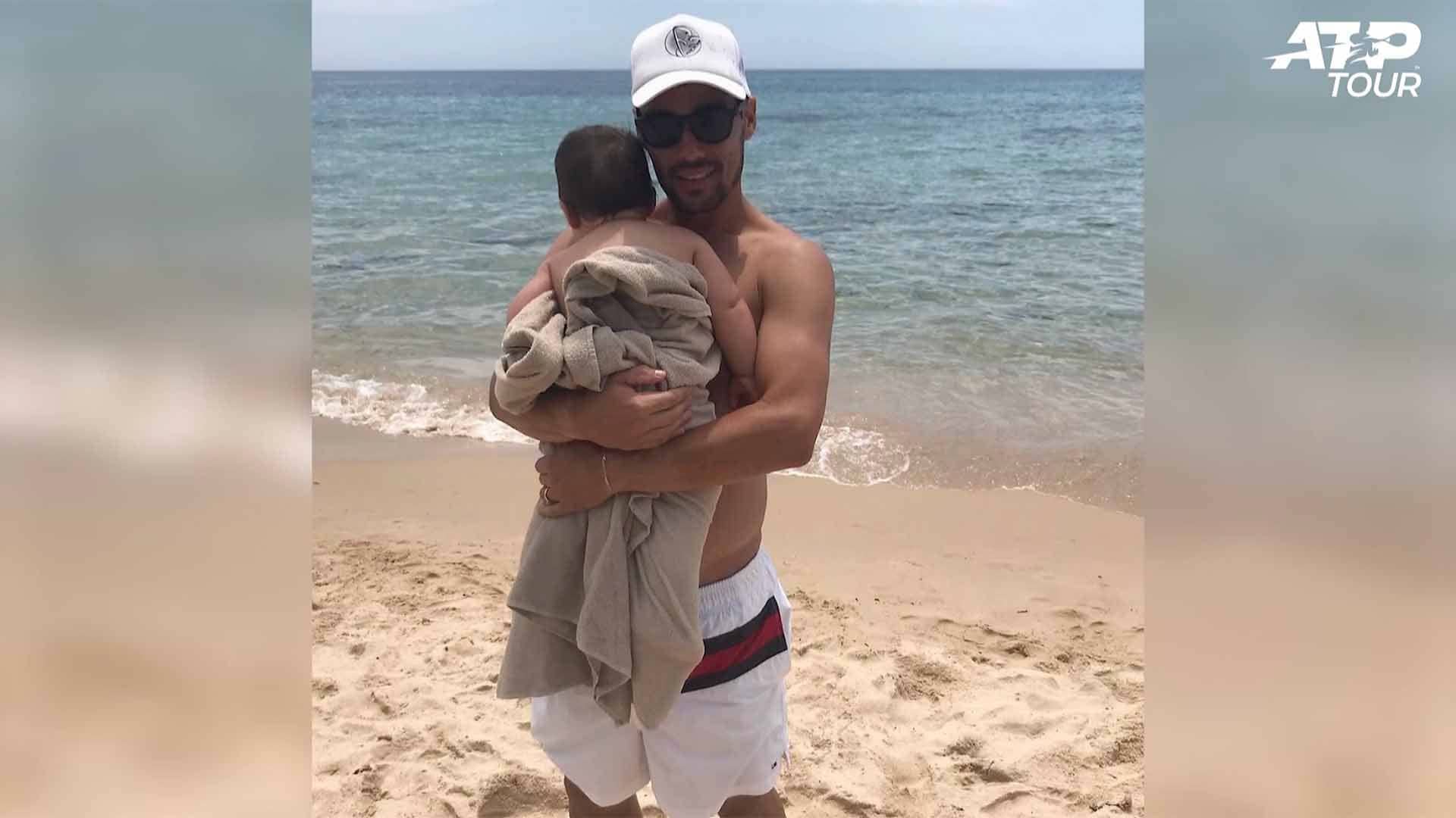 pix Fognini Baby Pictures fabio fognini on fatherhood fantastic