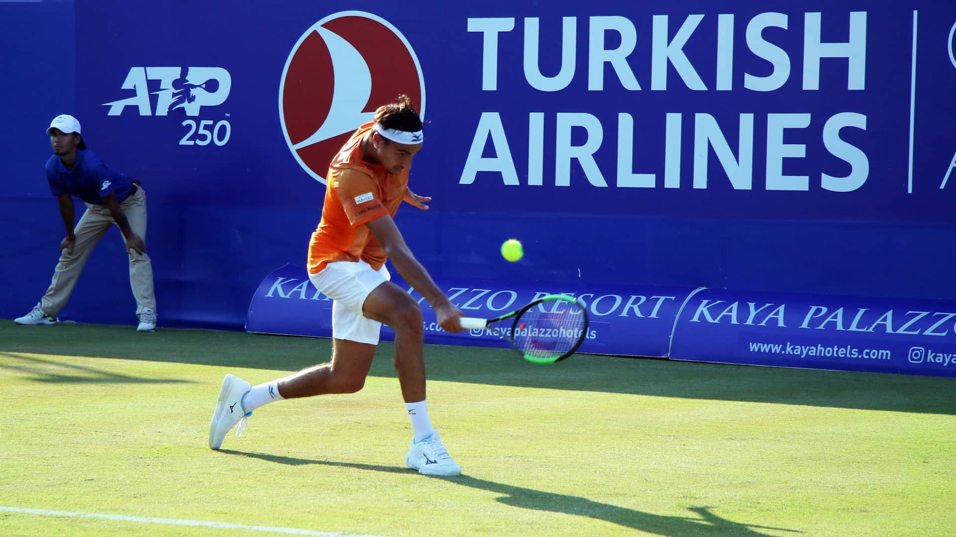 Lorenzo Sonego Defeats Joao Sousa In Antalya Atp Tour Tennis