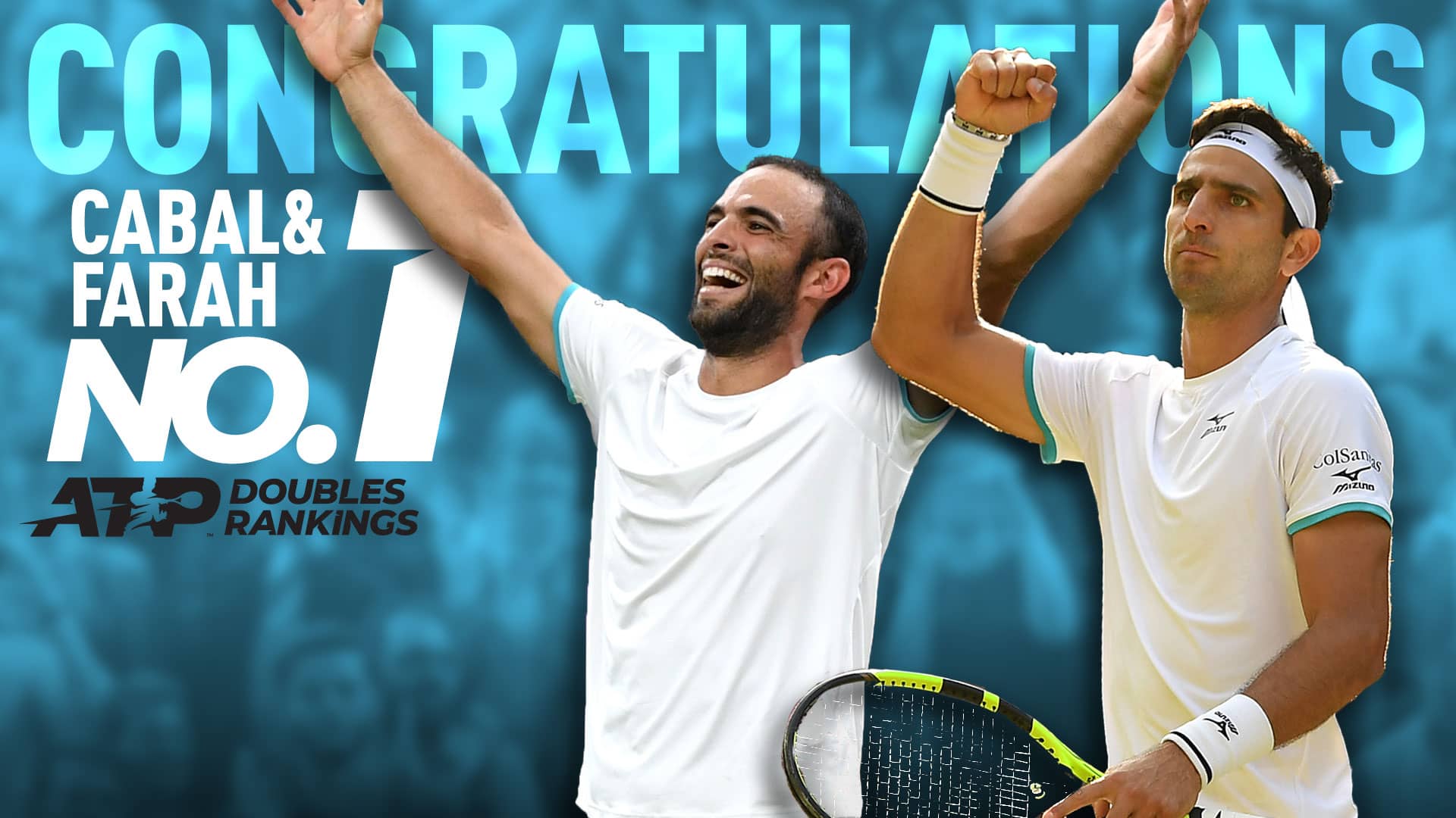 Cabal Farah Lifelong Friends Climb To Top Of The World Atp Tour Tennis